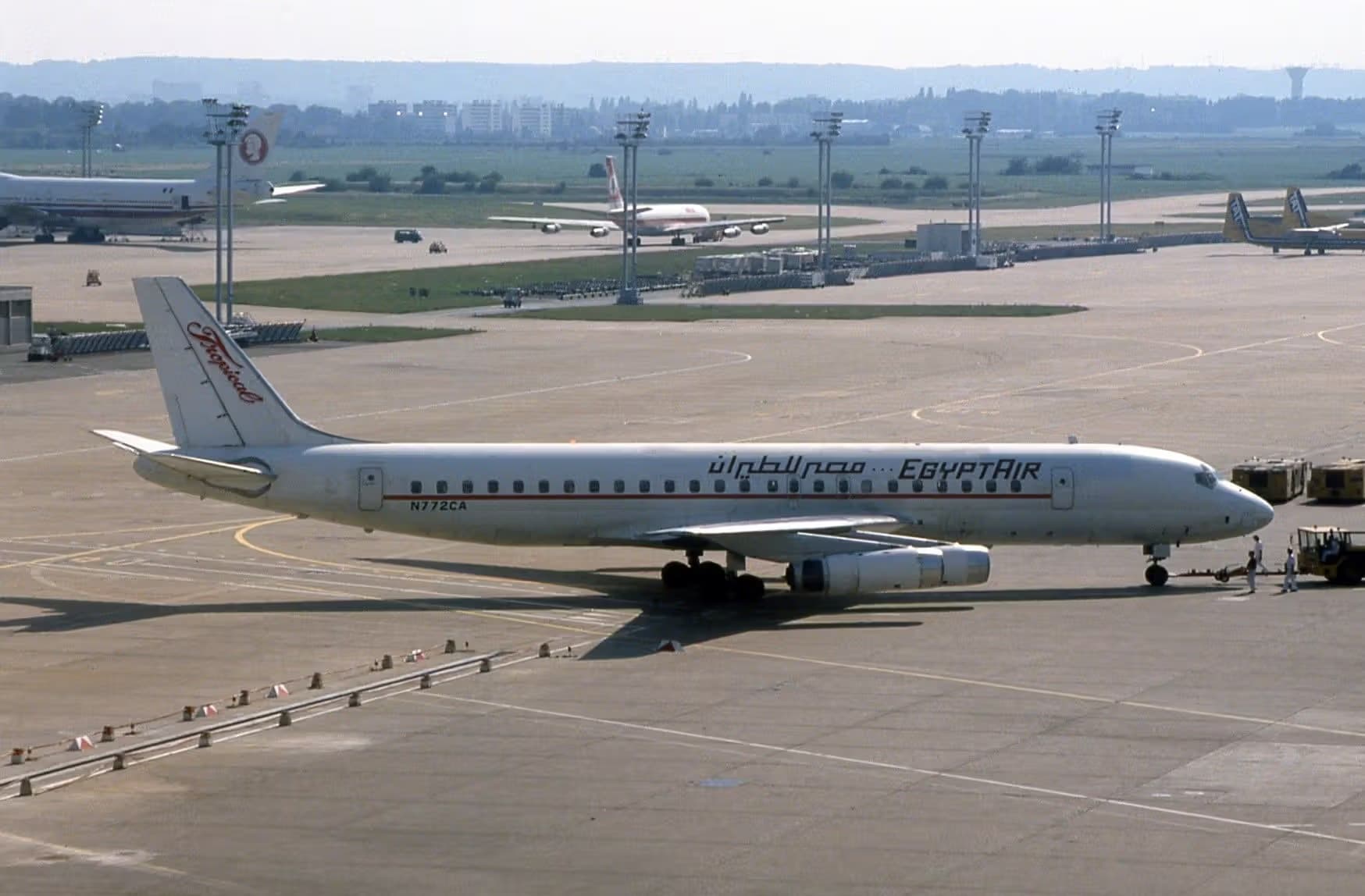 N772CA — Twin-engine aircraft