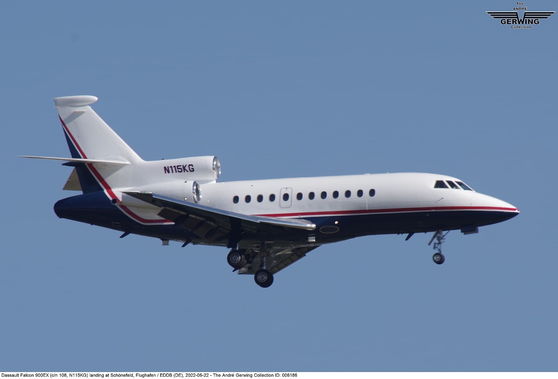 N115KG — Business jet