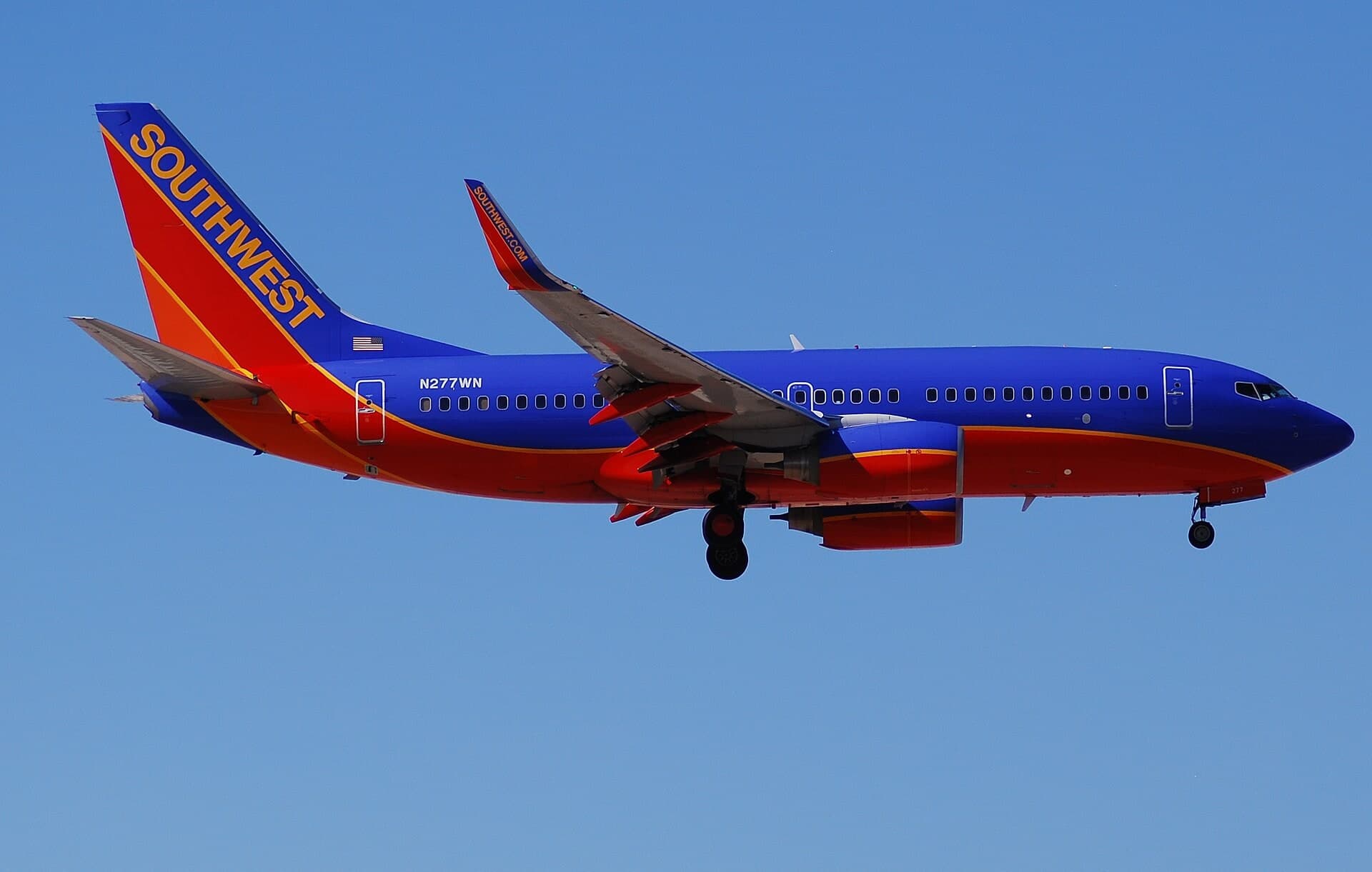 N277WN — Boeing