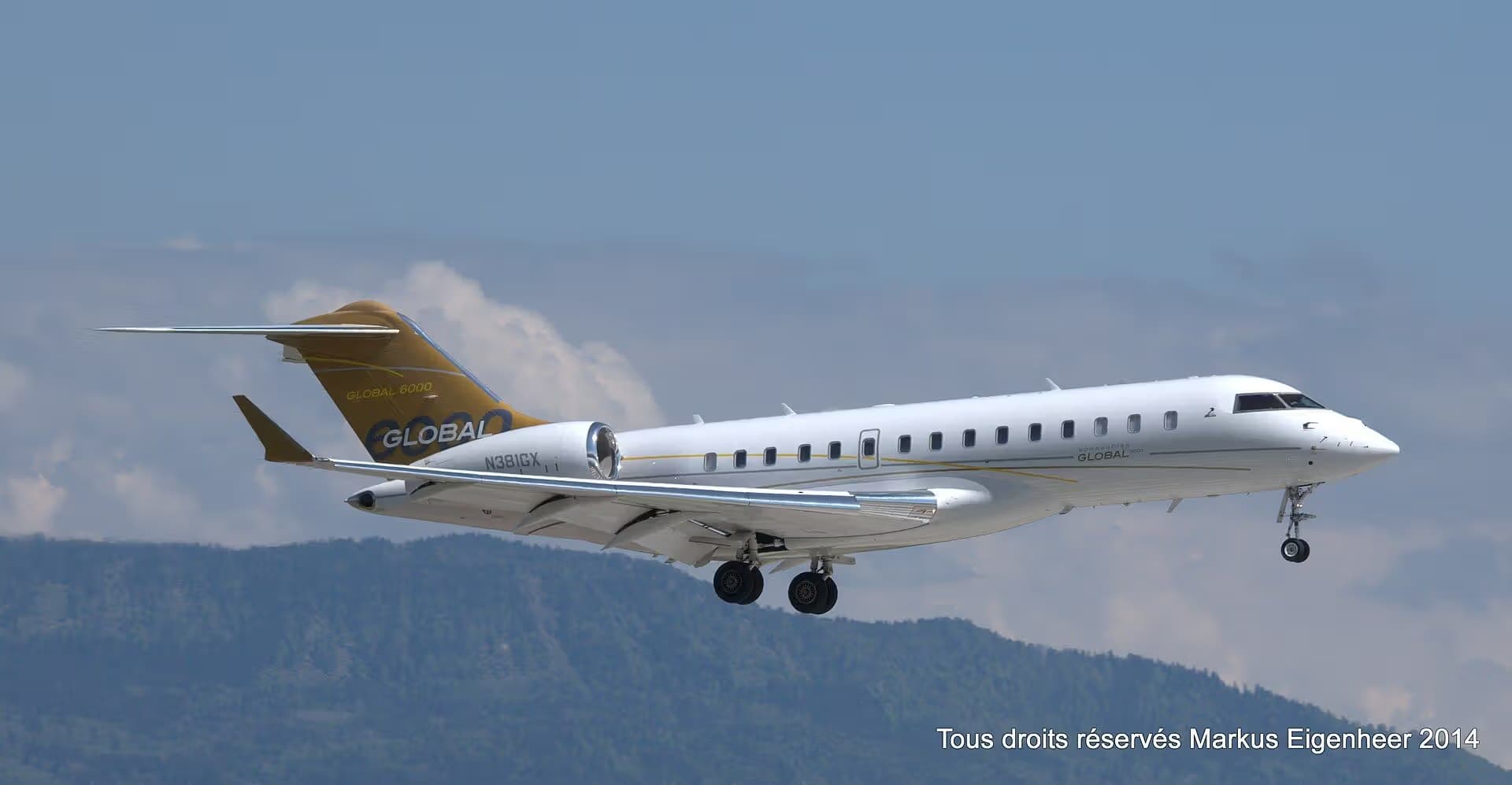 N381GX — Bombardier