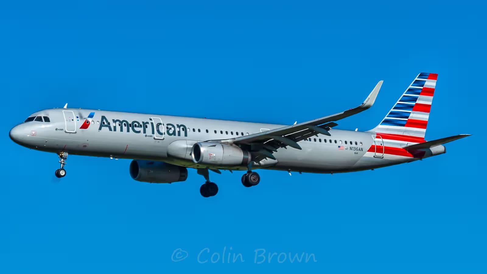 N136AN — Airbus