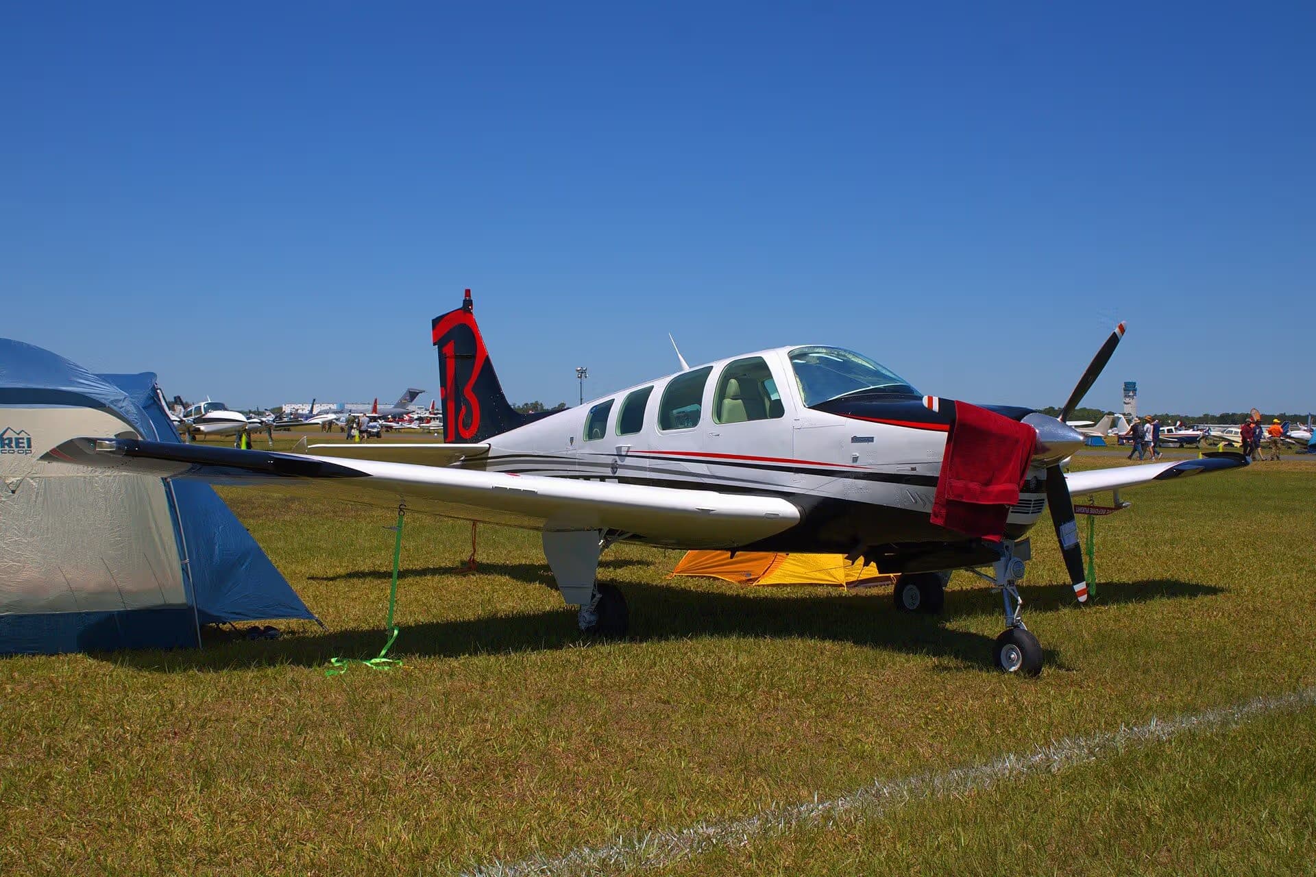 N1835F — Single-engine aircraft