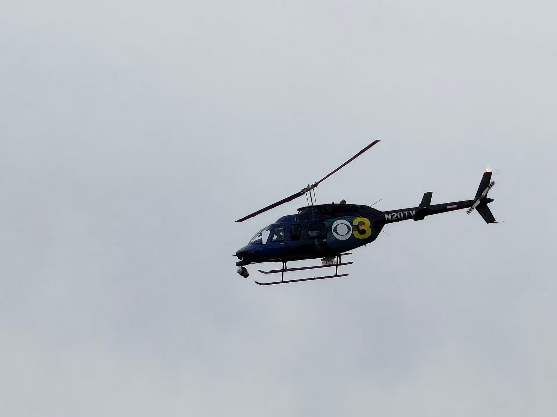 N20TV — Helicopter at South Jersey Regional Airport