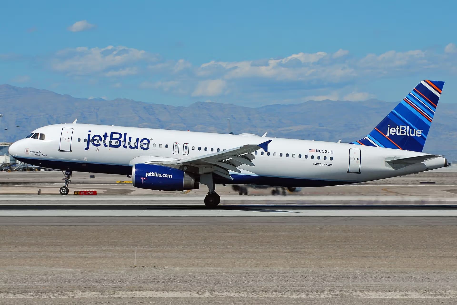 N653JB — Airbus