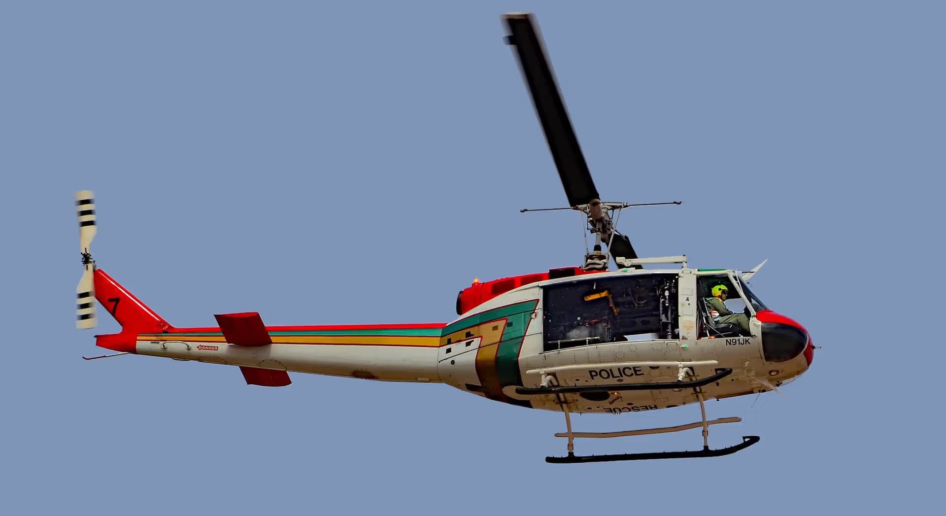 N91JK — Helicopter