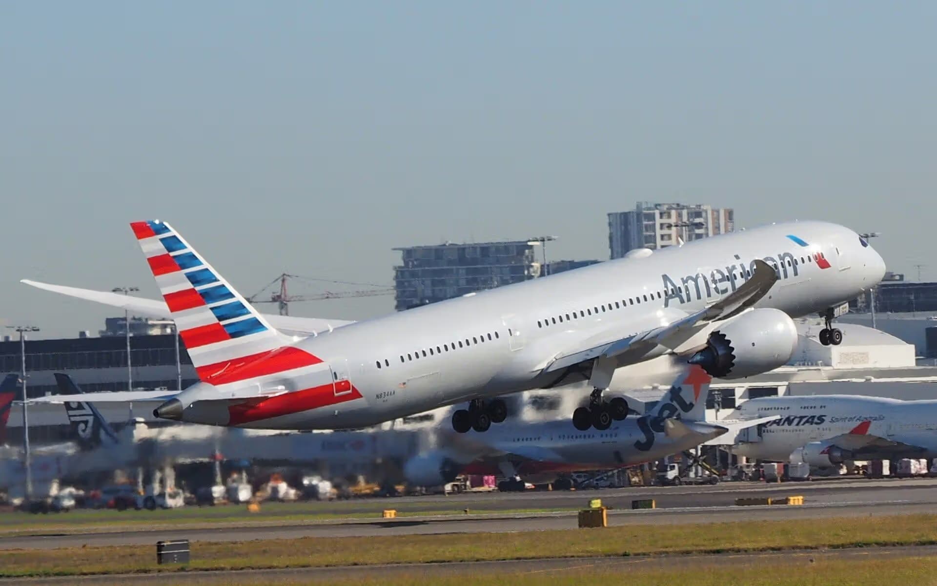 N834AA — Boeing