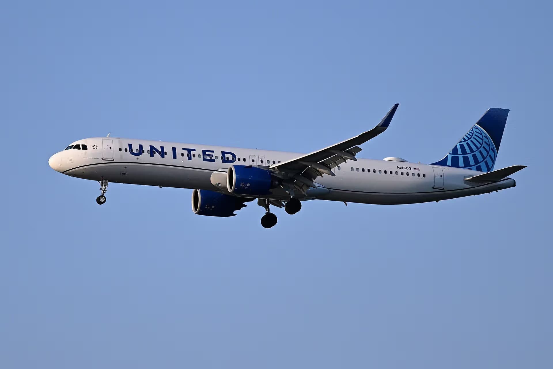 N14503 — Twin-engine aircraft at Boston Logan International Airport