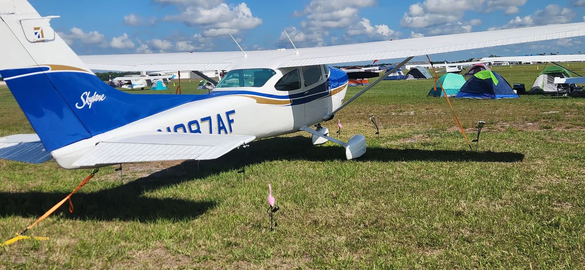 N987AF — Cessna 182Q at Lakeland Linder Intl
