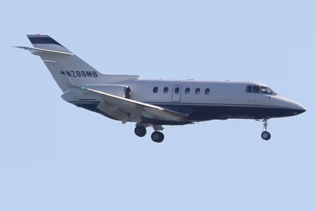 N288MB — Business jet