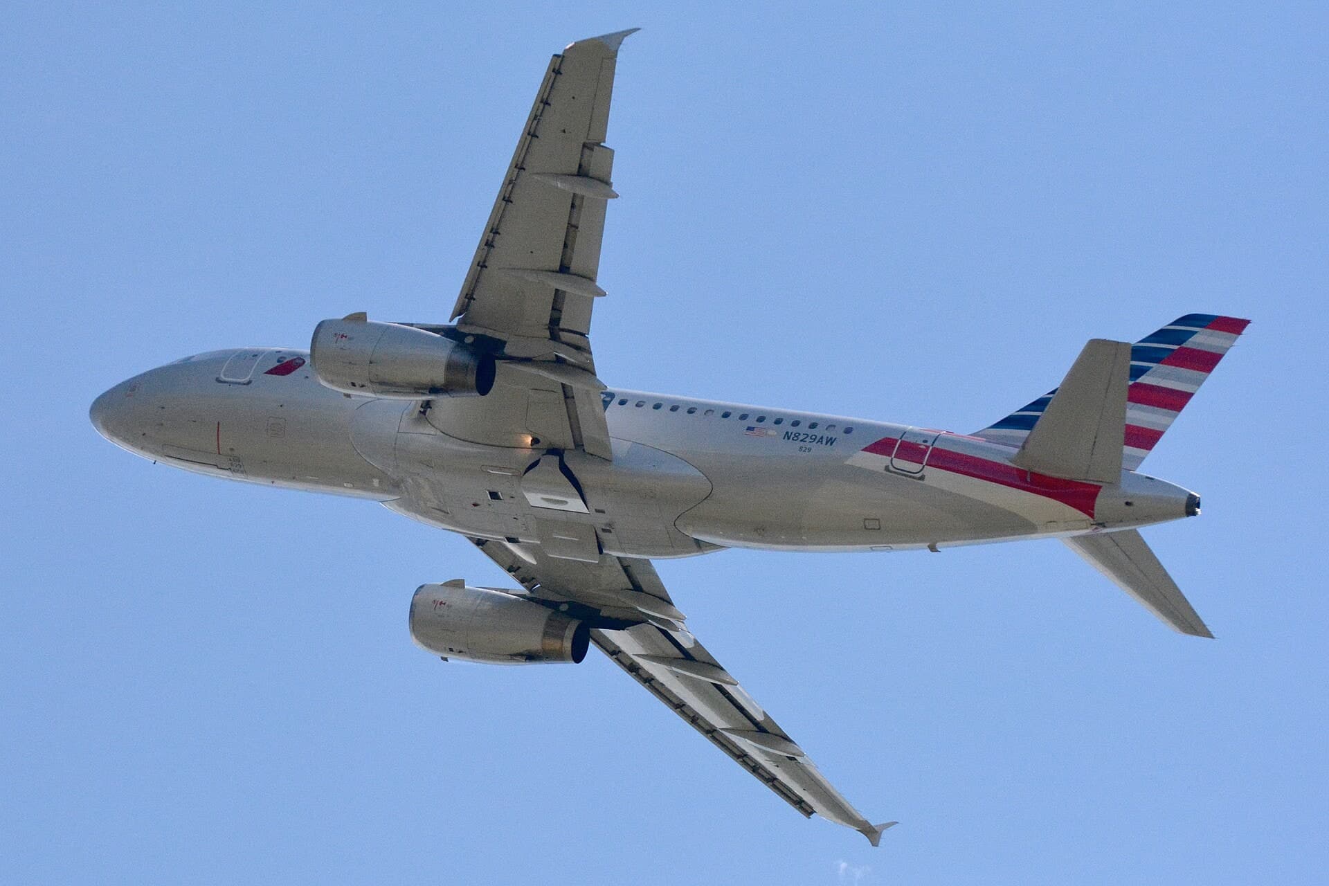 N829AW — Airbus