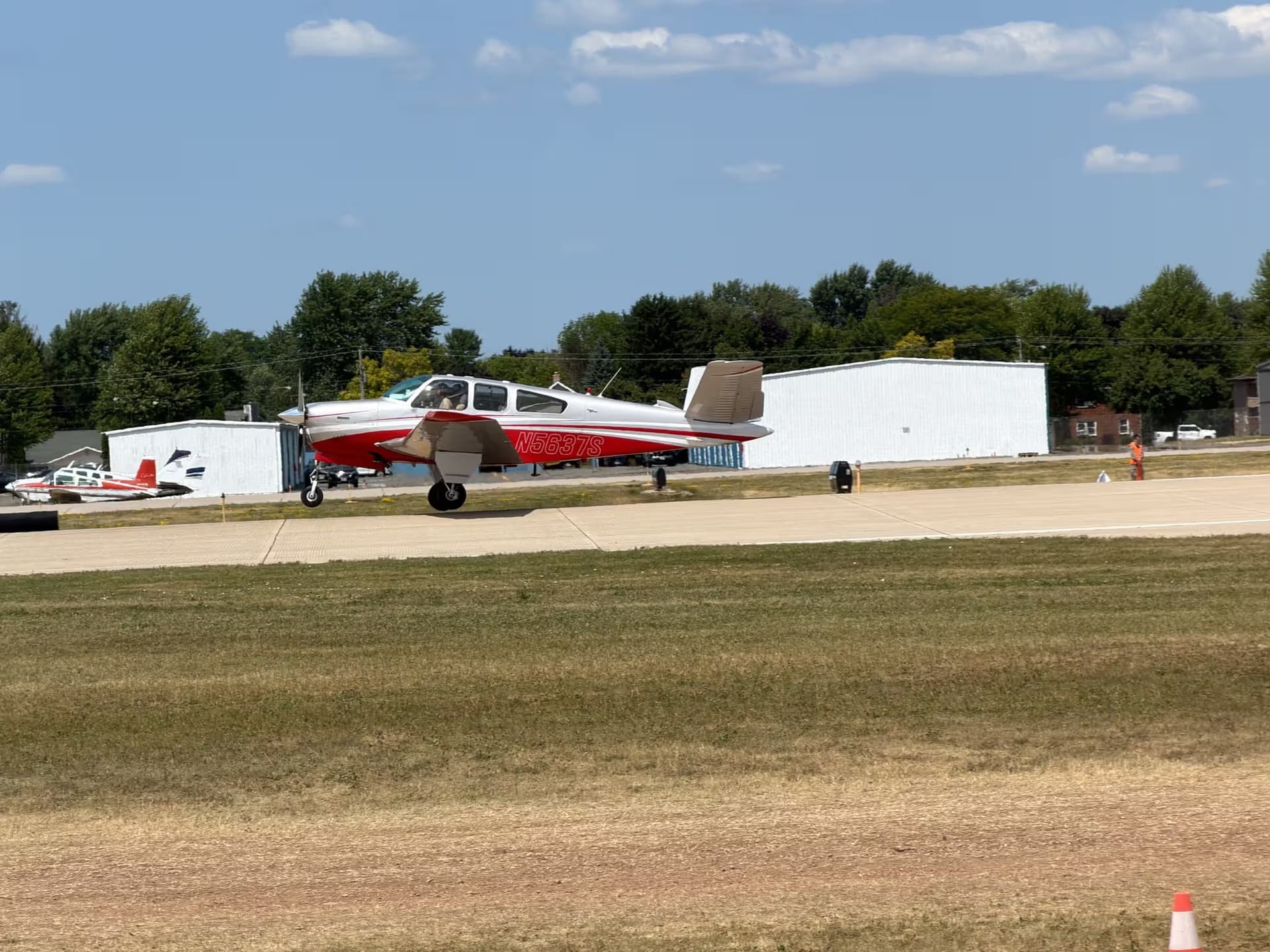 N5637S — 1966 Beechcraft V35 at Wittman Regional Airport