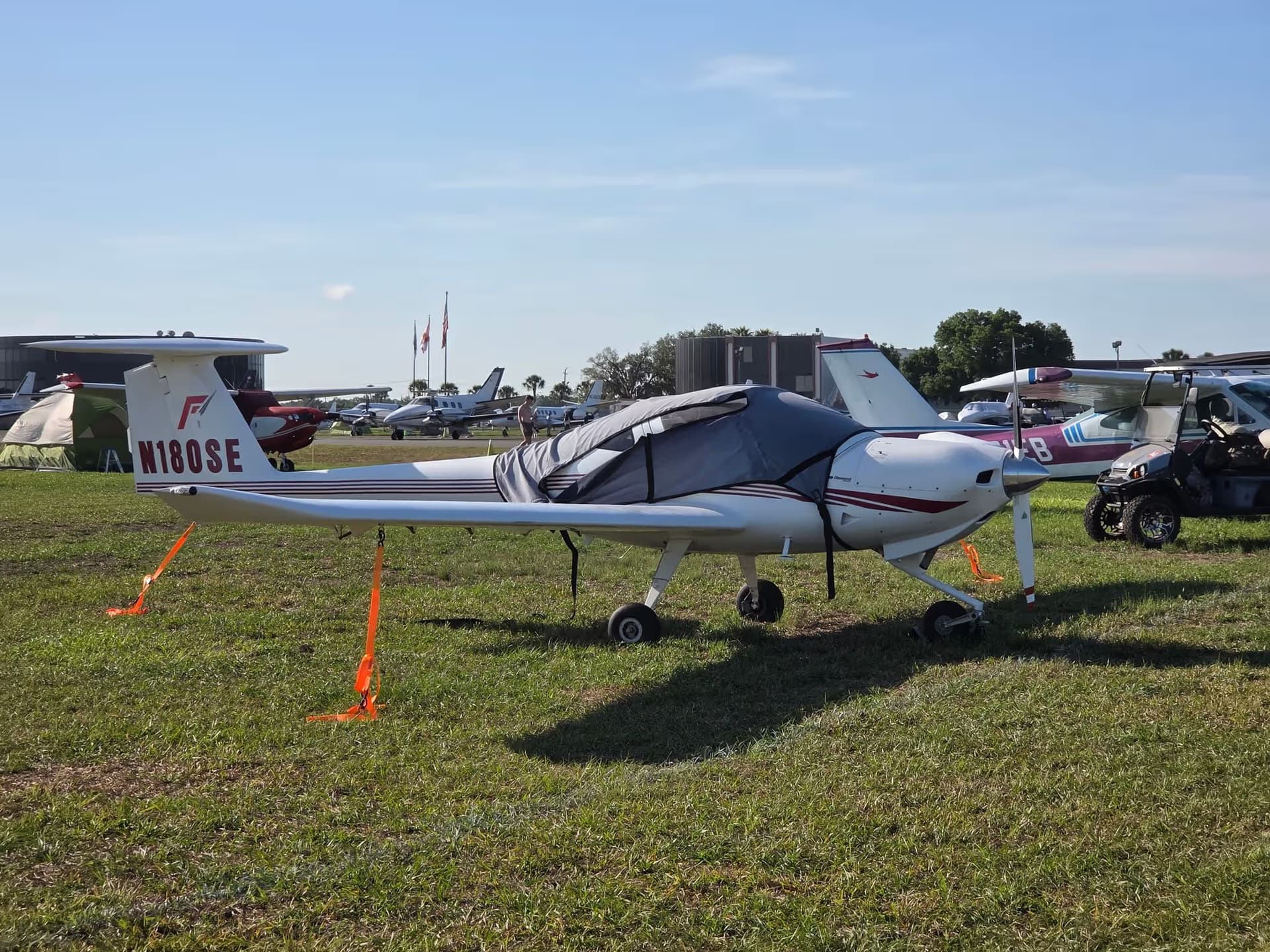 N180SE — Diamond DA20-C1 at Lakeland Linder Intl