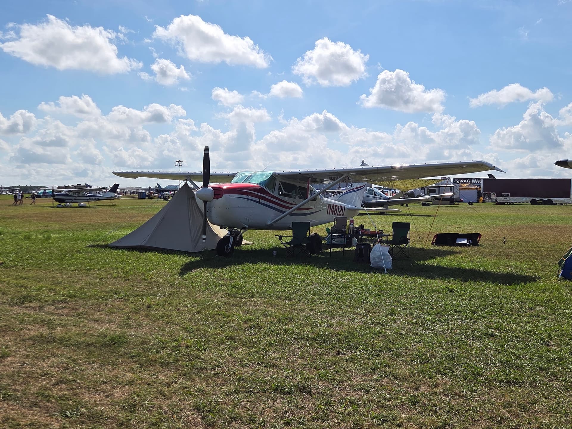 N4812U — Cessna 210-5A(205A) at Lakeland Linder Intl