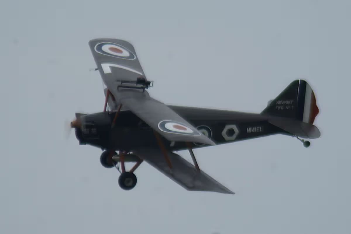 Unidentified — Single-engine aircraft