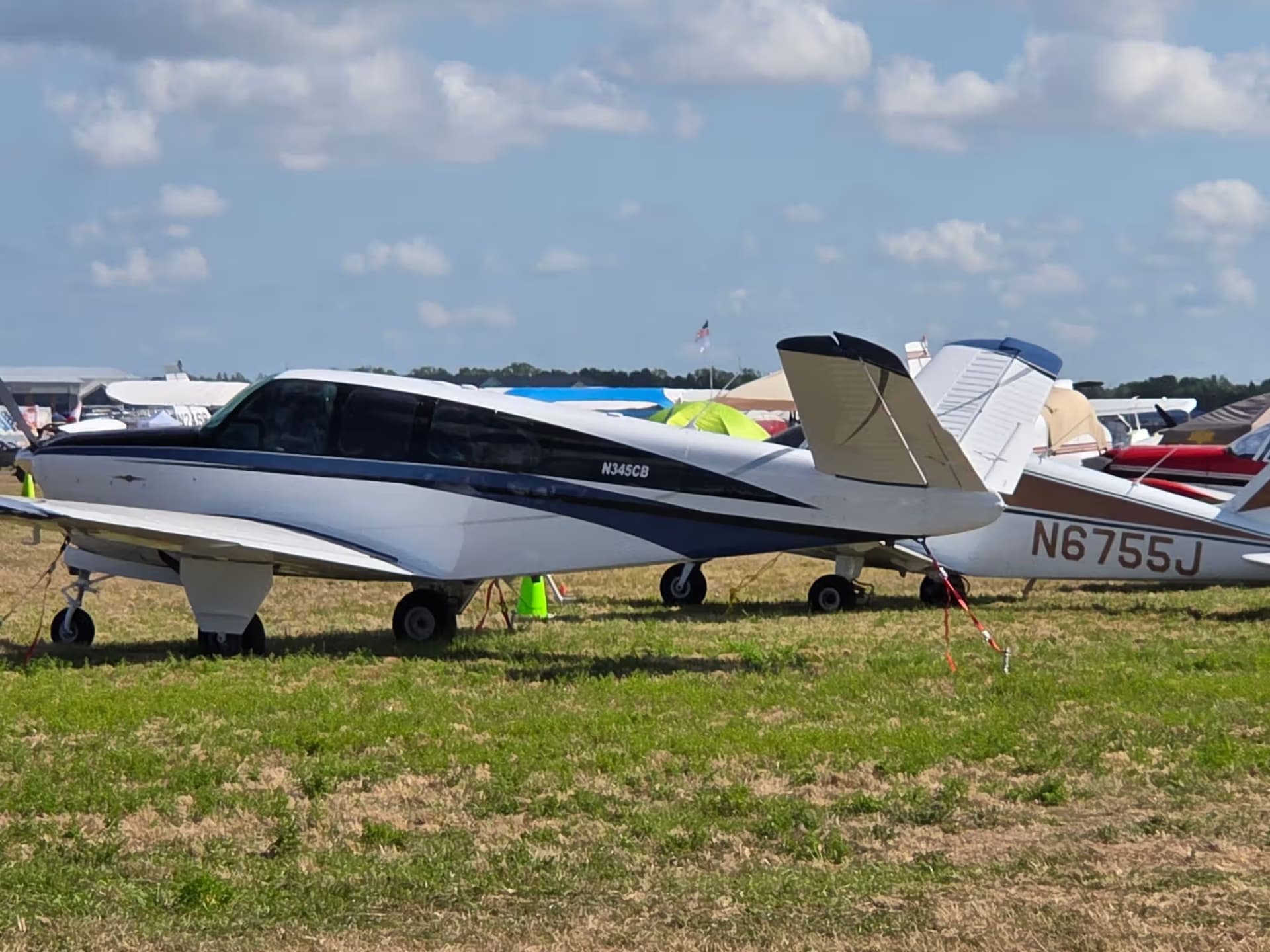 N345CB — Beechcraft Bonanza N35 at Lakeland Linder Intl