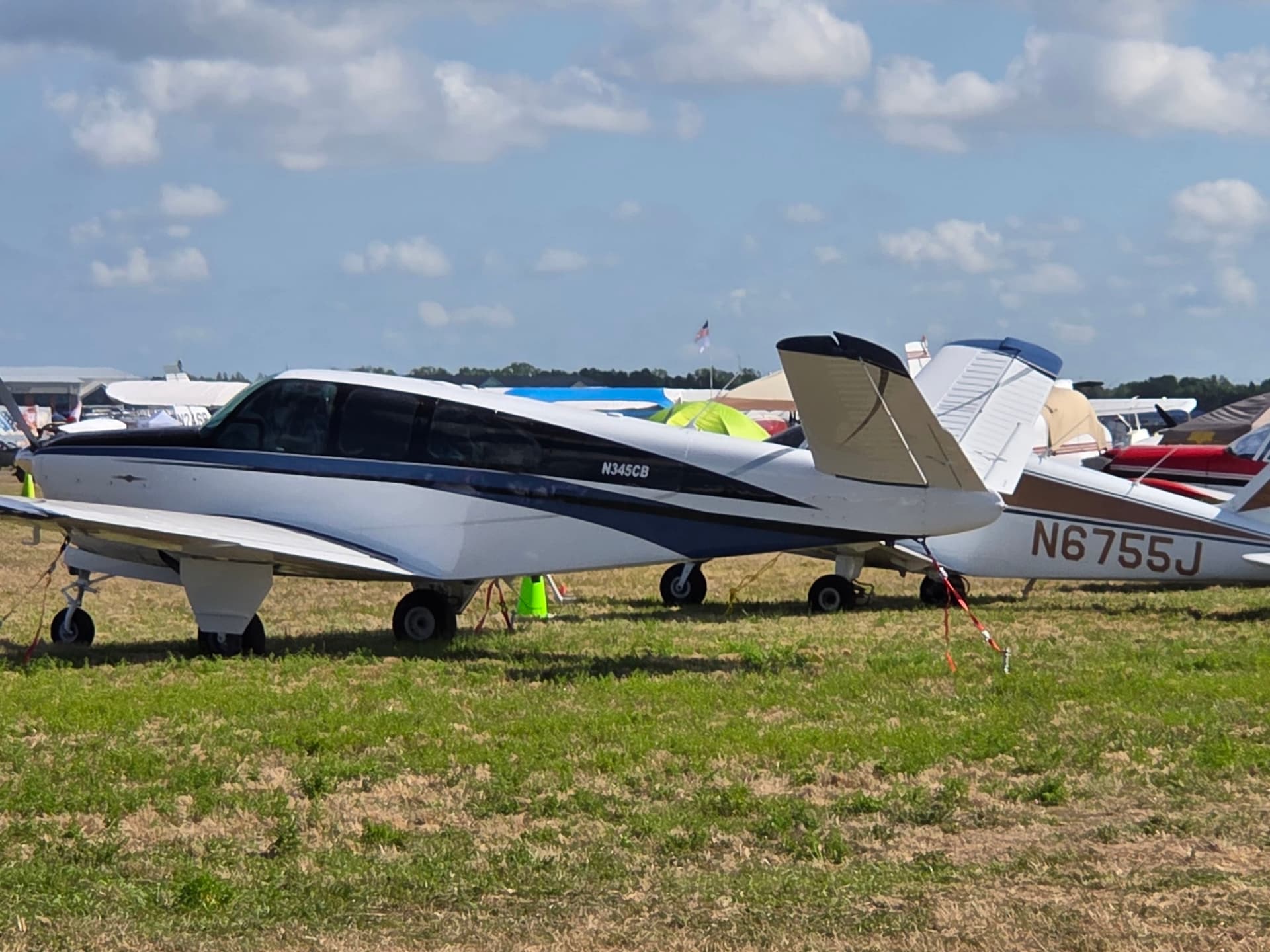 N345CB — Beechcraft Bonanza N35 at Lakeland Linder Intl