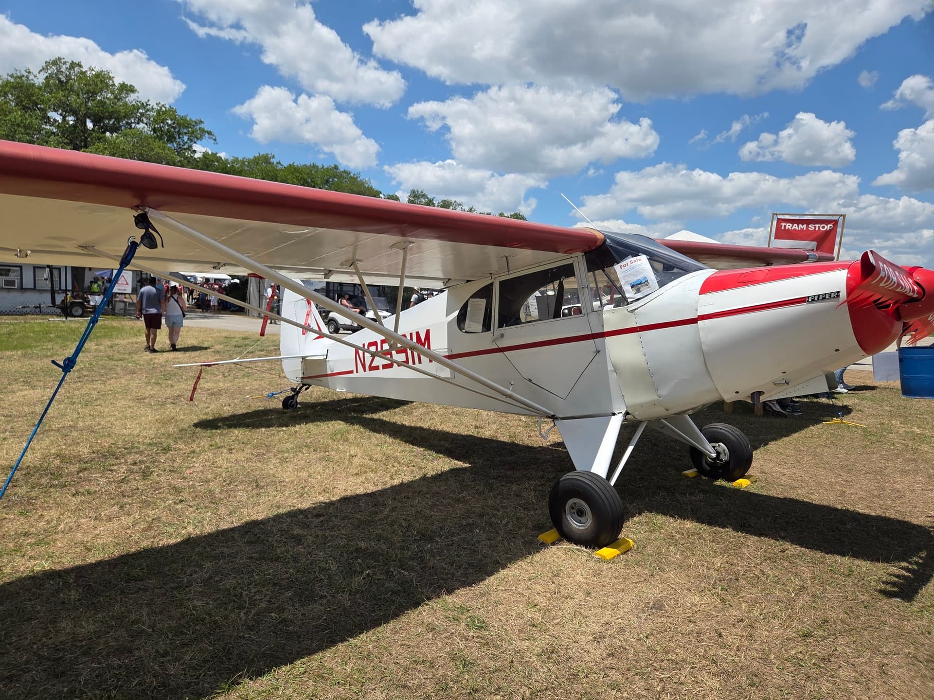 N2591M — Piper PA-12 Super Cruiser at Lakeland Linder Intl