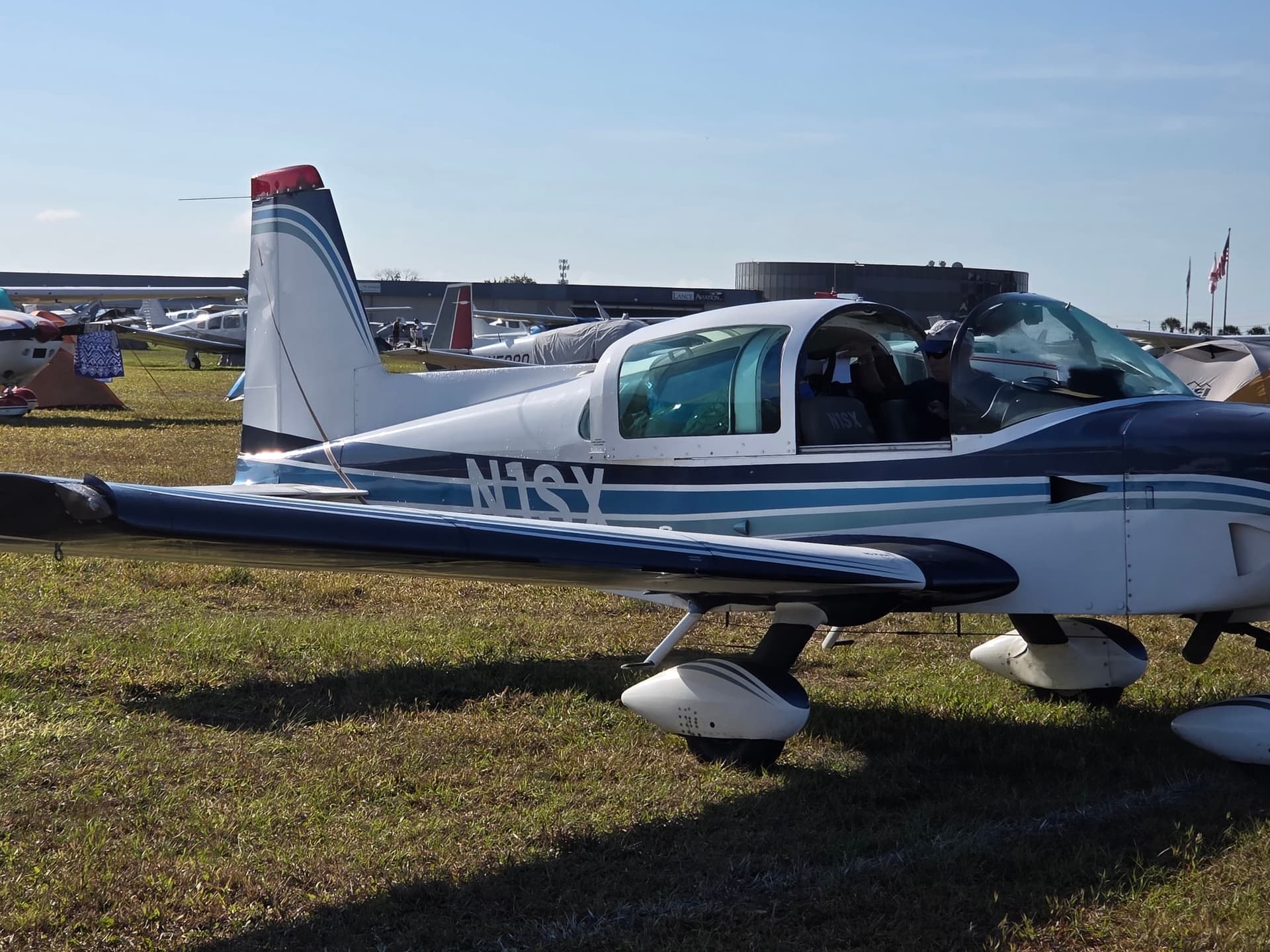 N1SX — Grumman American AA-5B Tiger at Lakeland Linder Intl