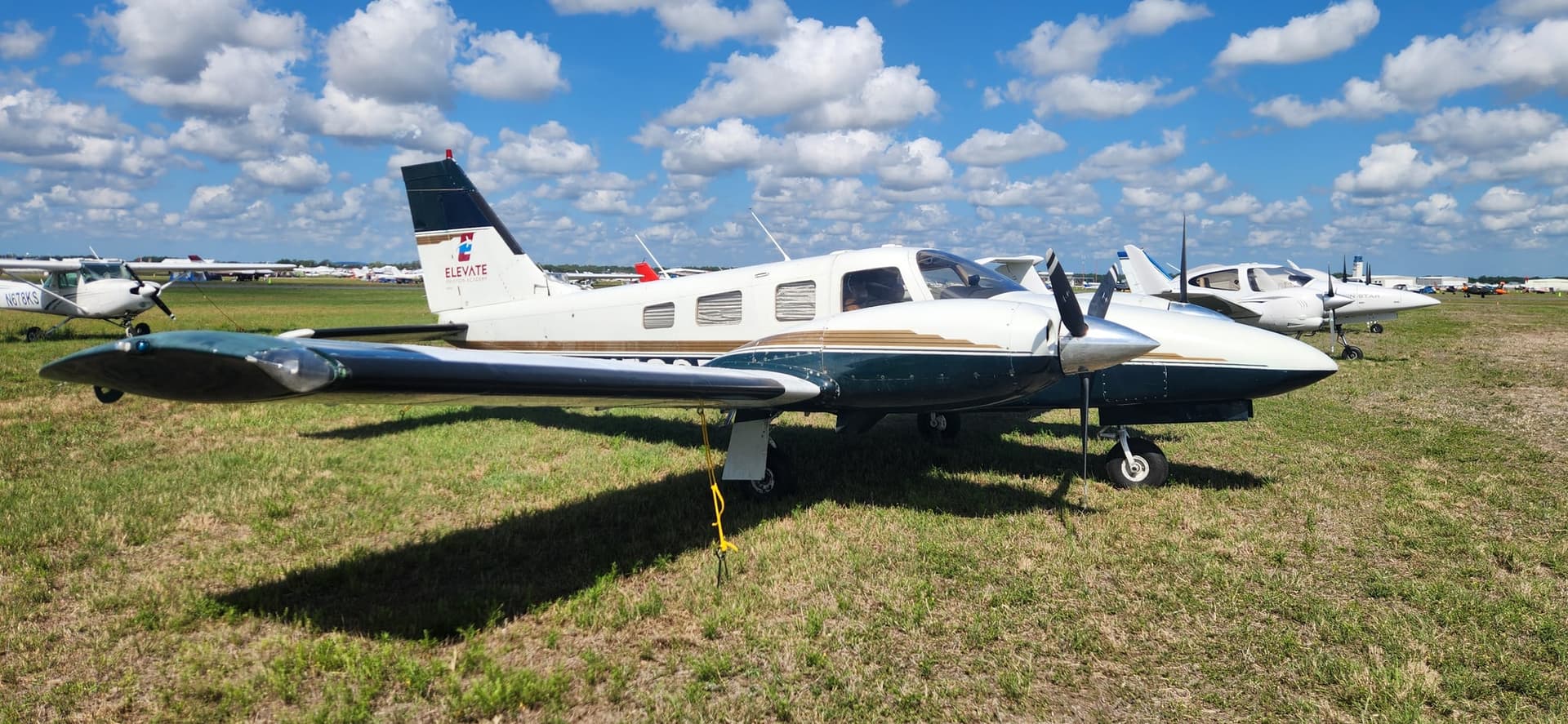 N593RG — Piper Seneca V PA-34-220T at Lakeland Linder Intl
