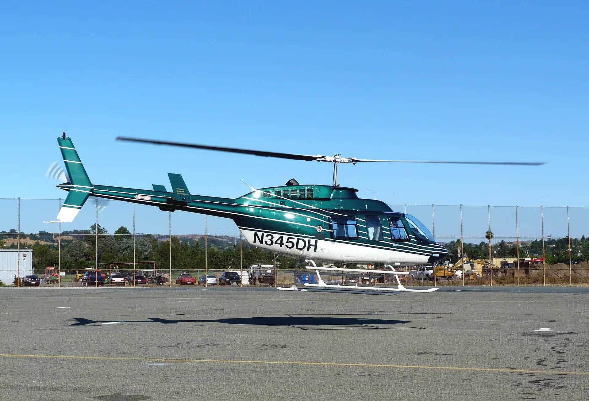 N345DH — Helicopter