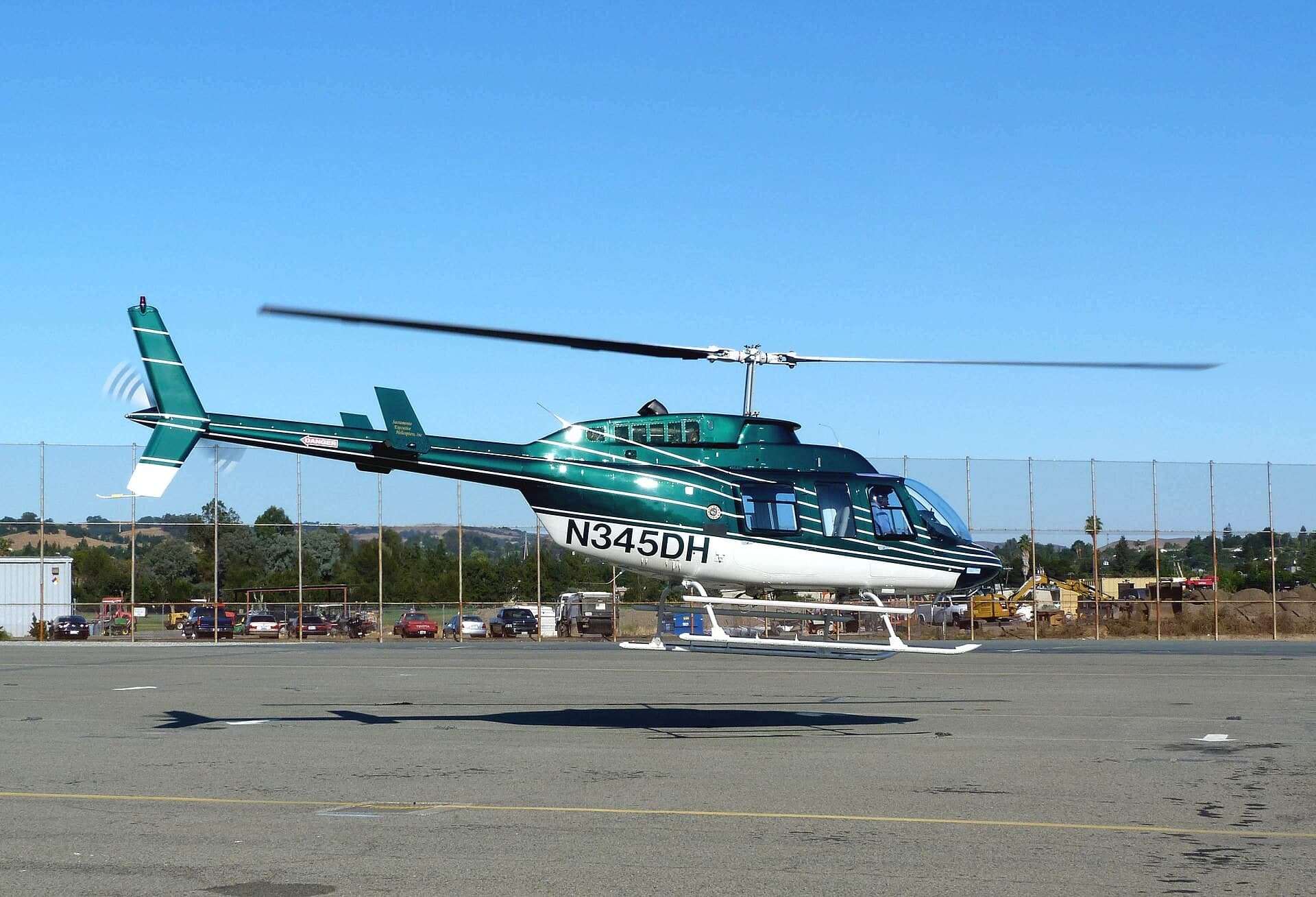 N345DH — Helicopter