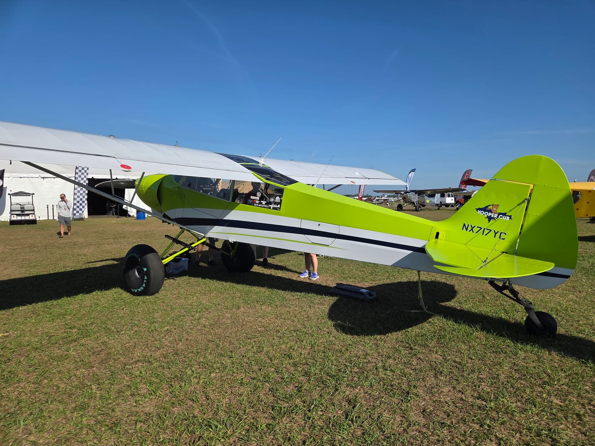 N717YC — Piper PA-18-L21 at Lakeland Linder Intl