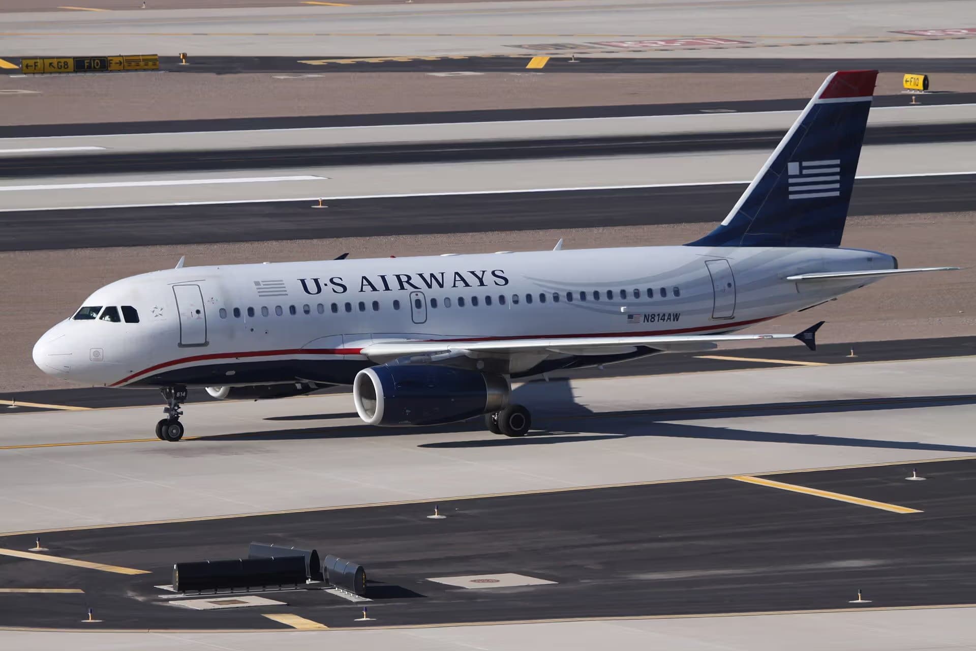 N814AW — Airbus