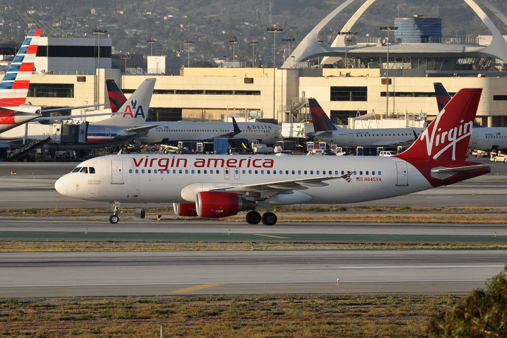 N845VA — Airbus