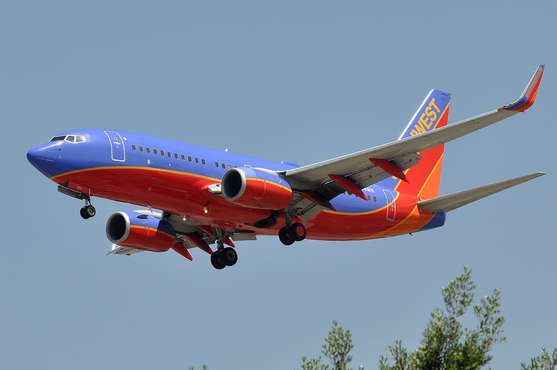 N968WN — Boeing