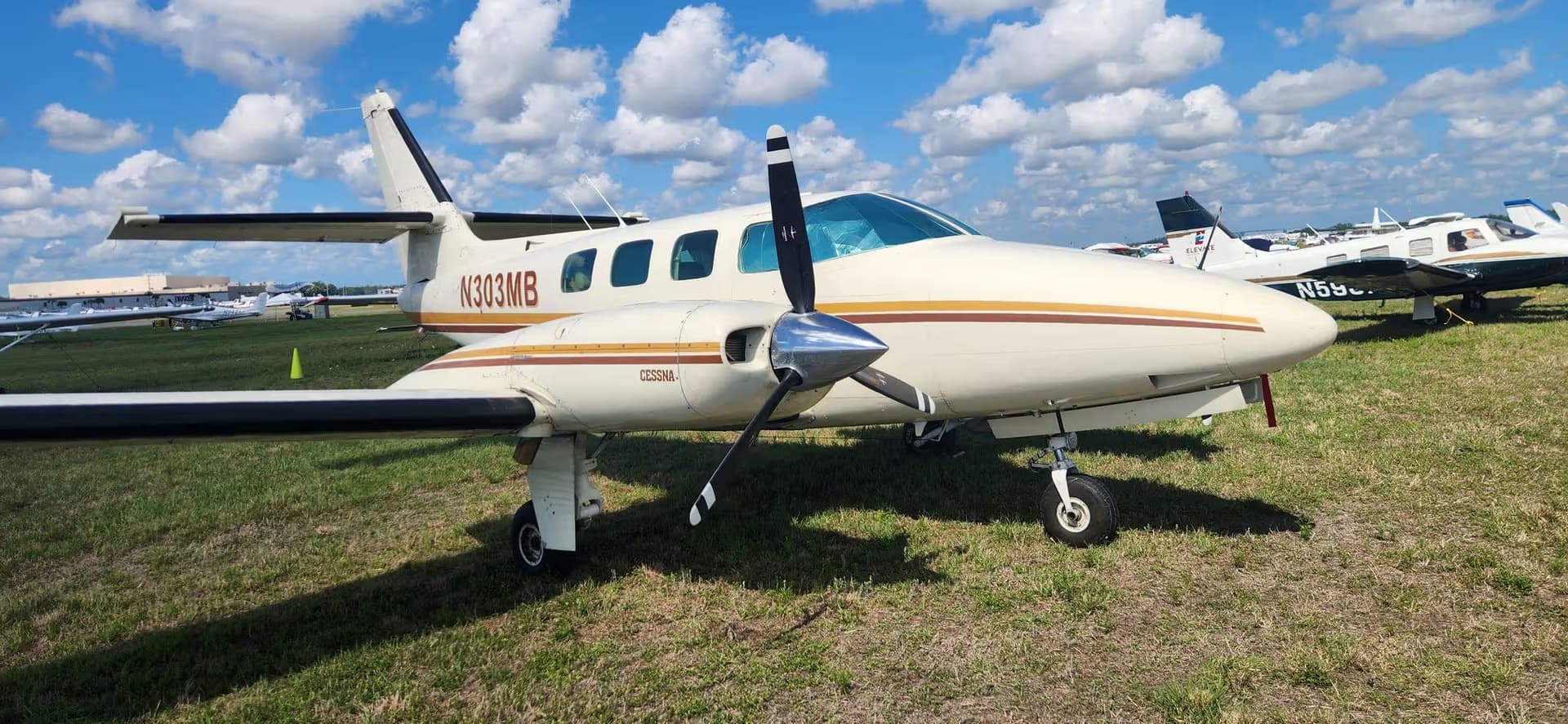 N303MB — Cessna T303 at Lakeland Linder Intl