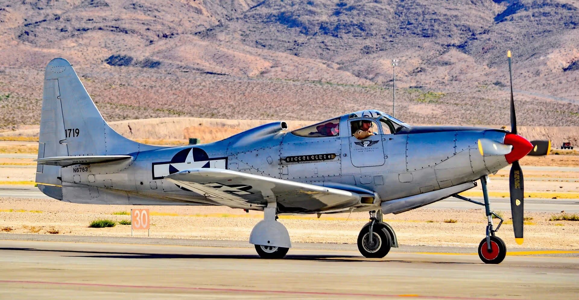 N6763 — Single-engine aircraft