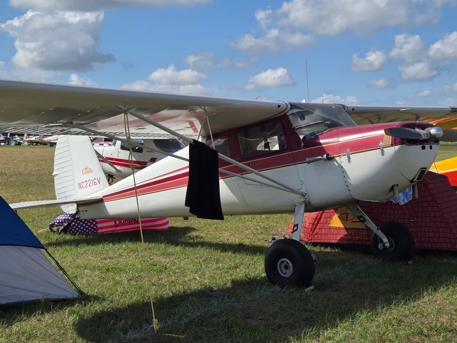 N2216V — Cessna 140 at Lakeland Linder Intl