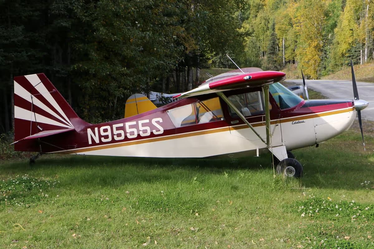 N9555S — Single-engine aircraft