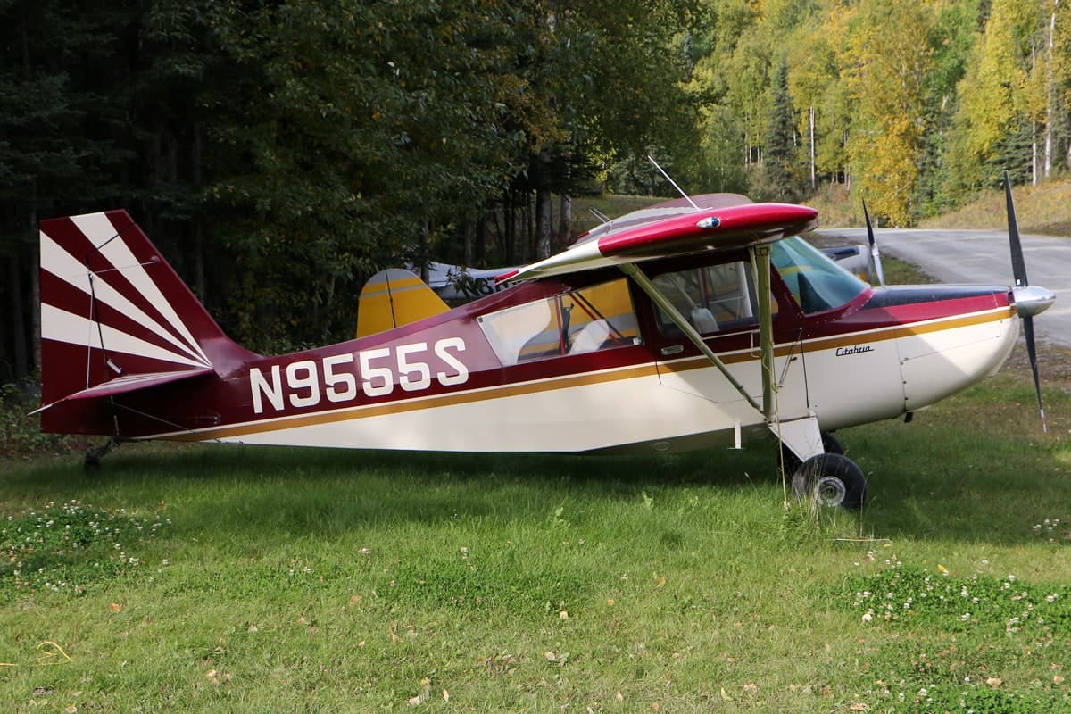 N9555S — Single-engine aircraft