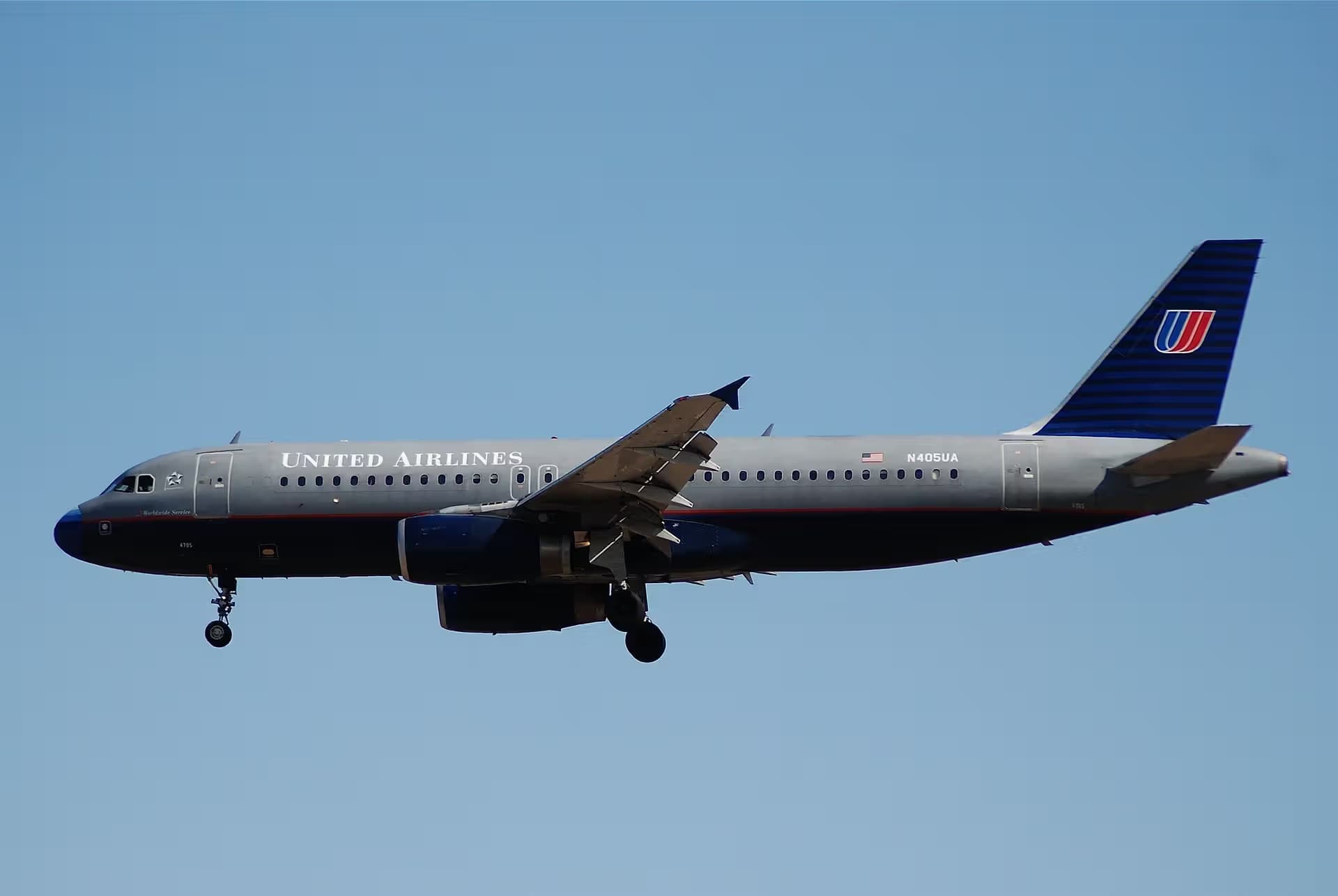 N405UA — Airbus