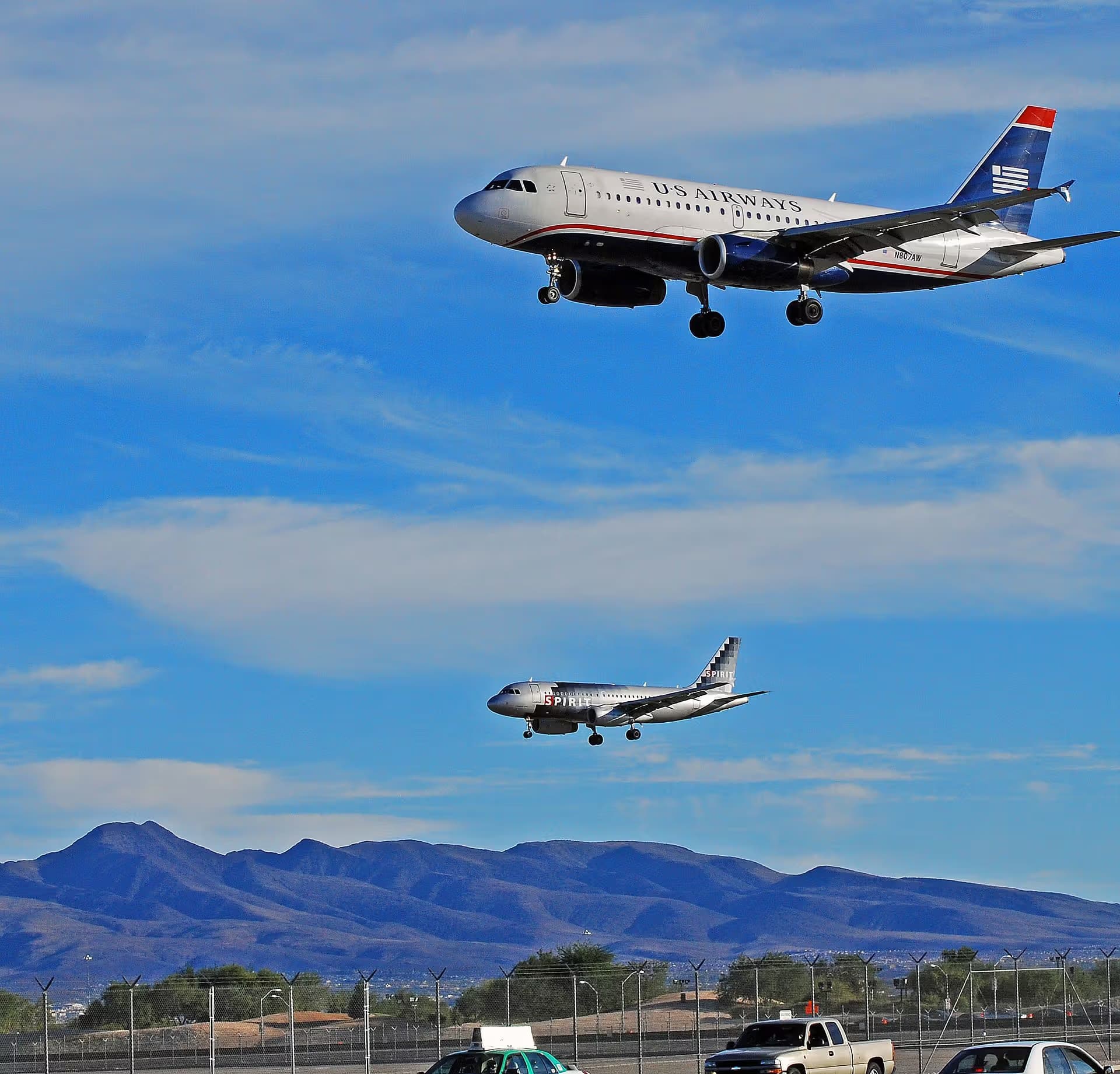 N807AW — Airbus at Harry Reid International Airport
