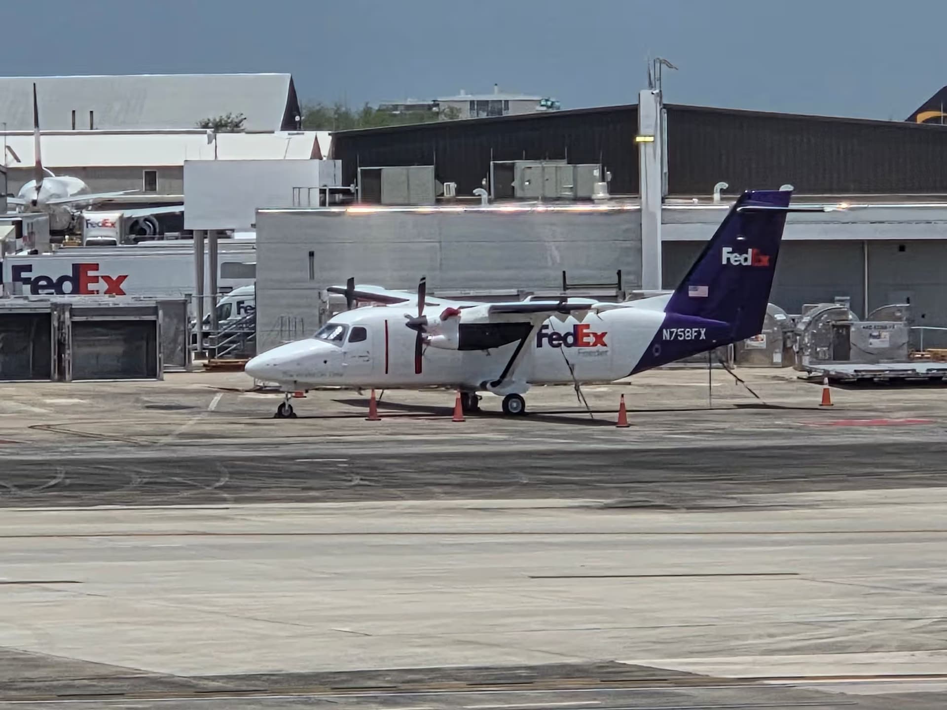 N758FX — Cessna 408 at SJU