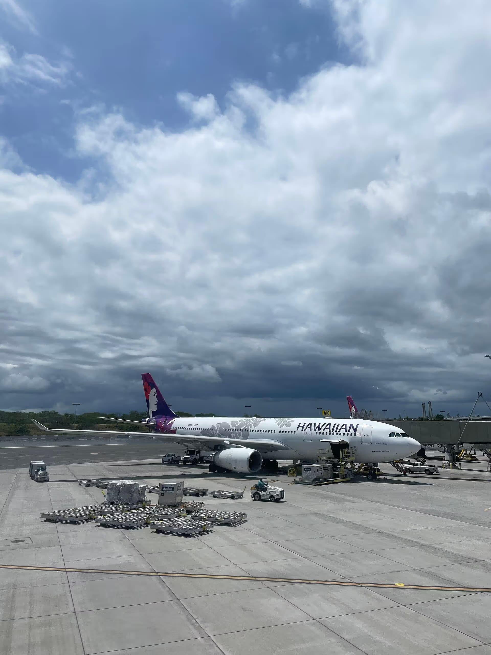 N386HA — Airbus at Daniel K. Inouye International Airport