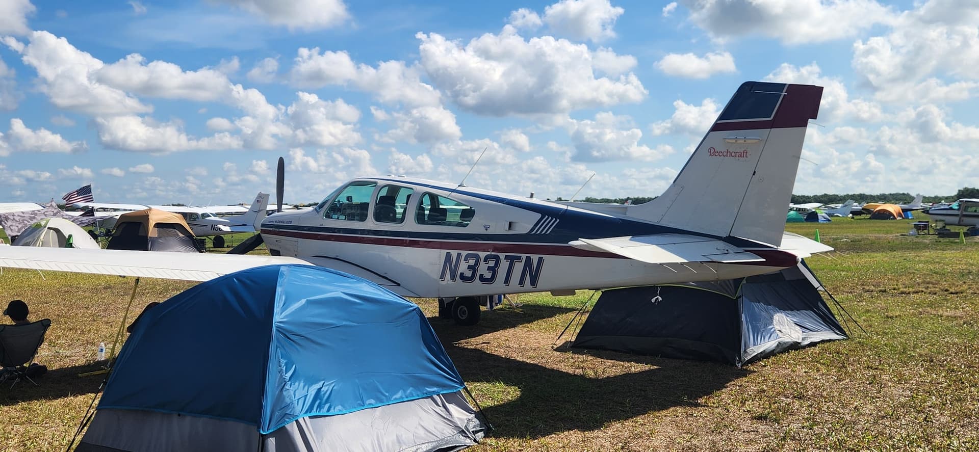 N33TN — Beechcraft Bonanza F33A at Lakeland Linder Intl