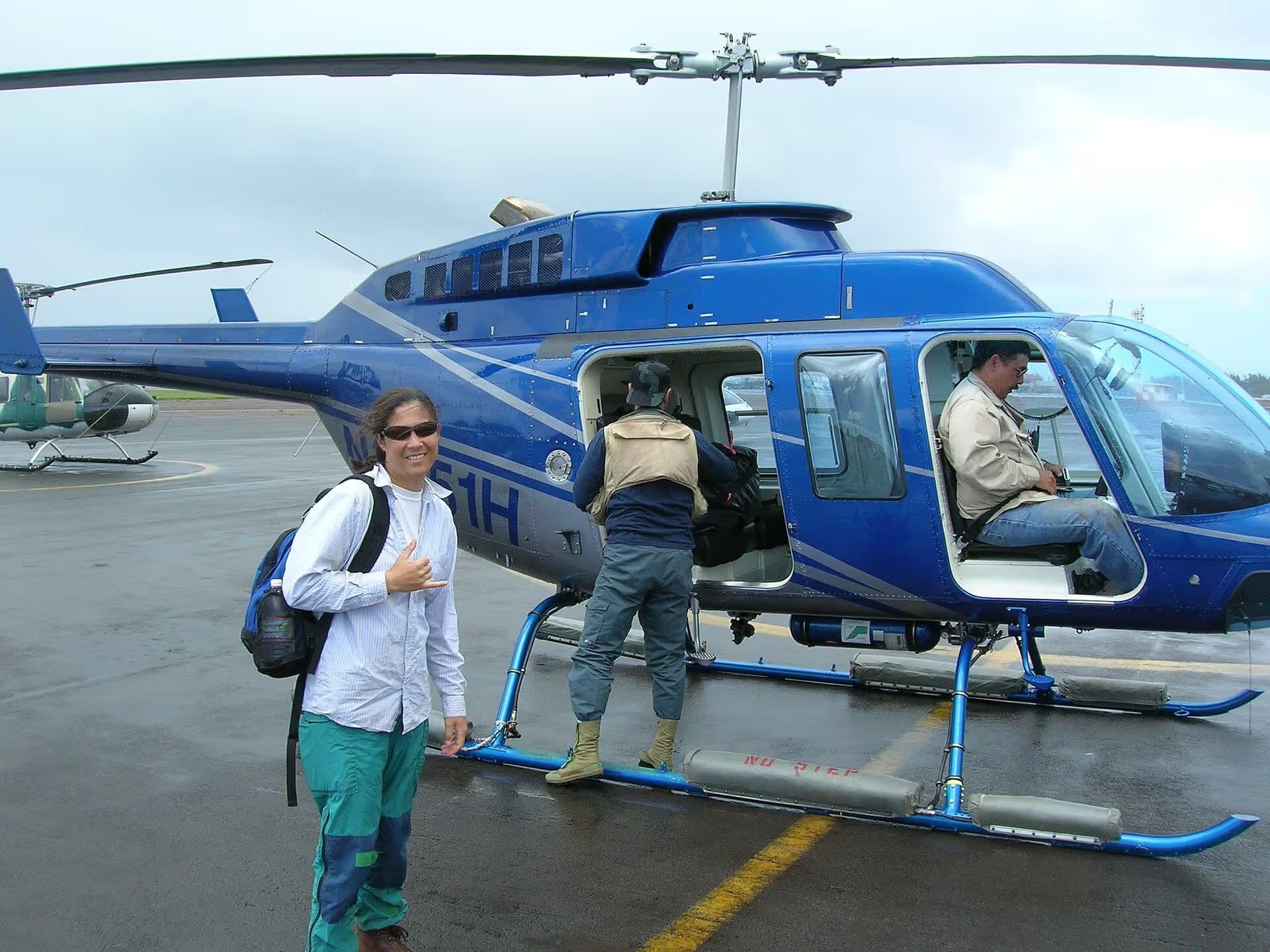 N6651H — Helicopter
