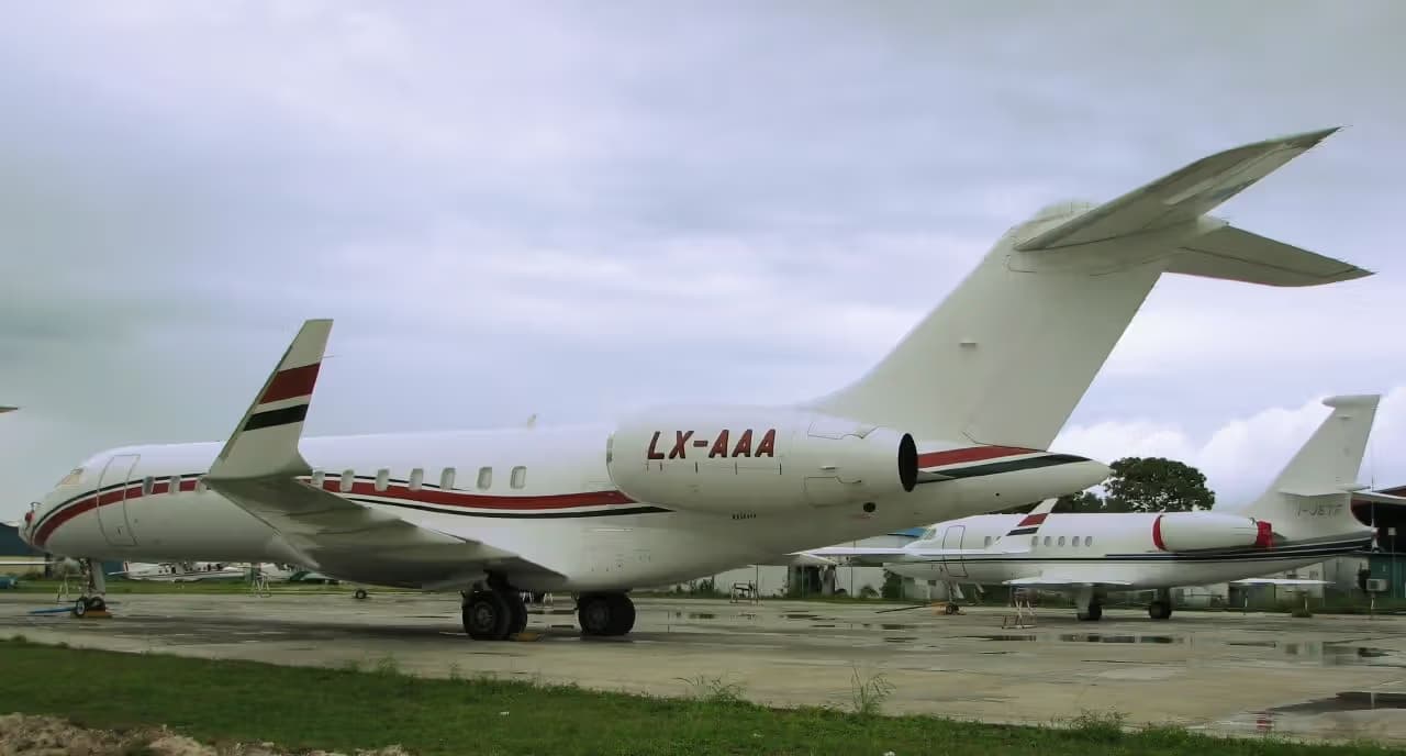 LX-AAA — Business jet