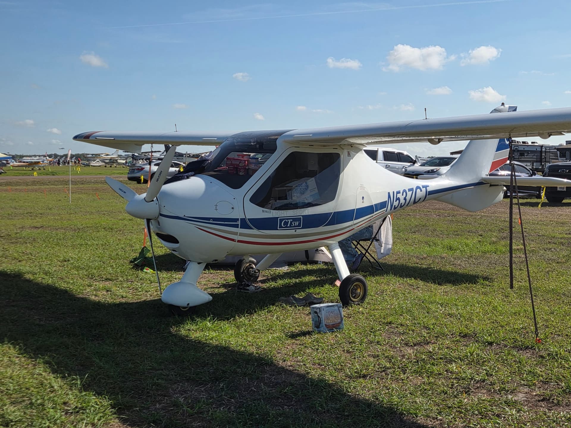 N537CT — Flight Design CTSW at Lakeland Linder Intl