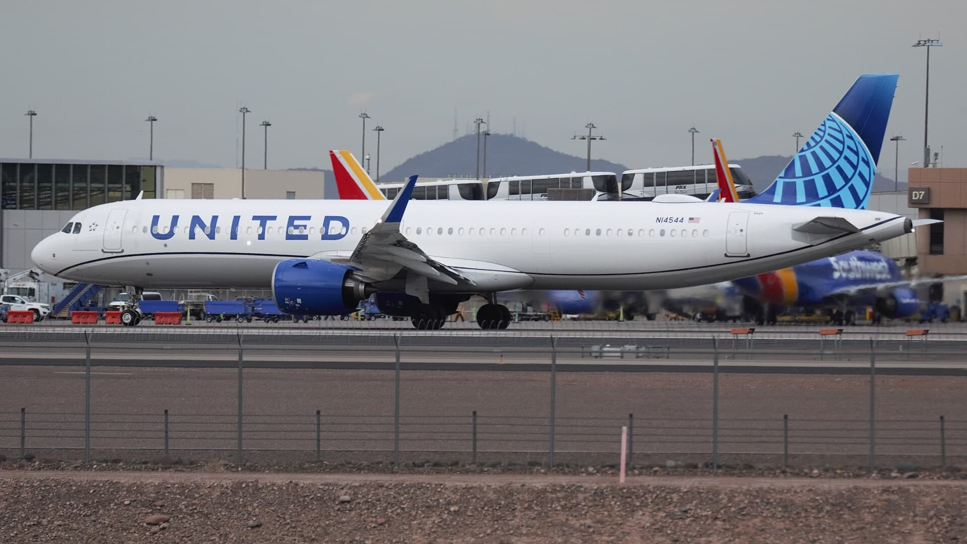 N14544 — Twin-engine aircraft
