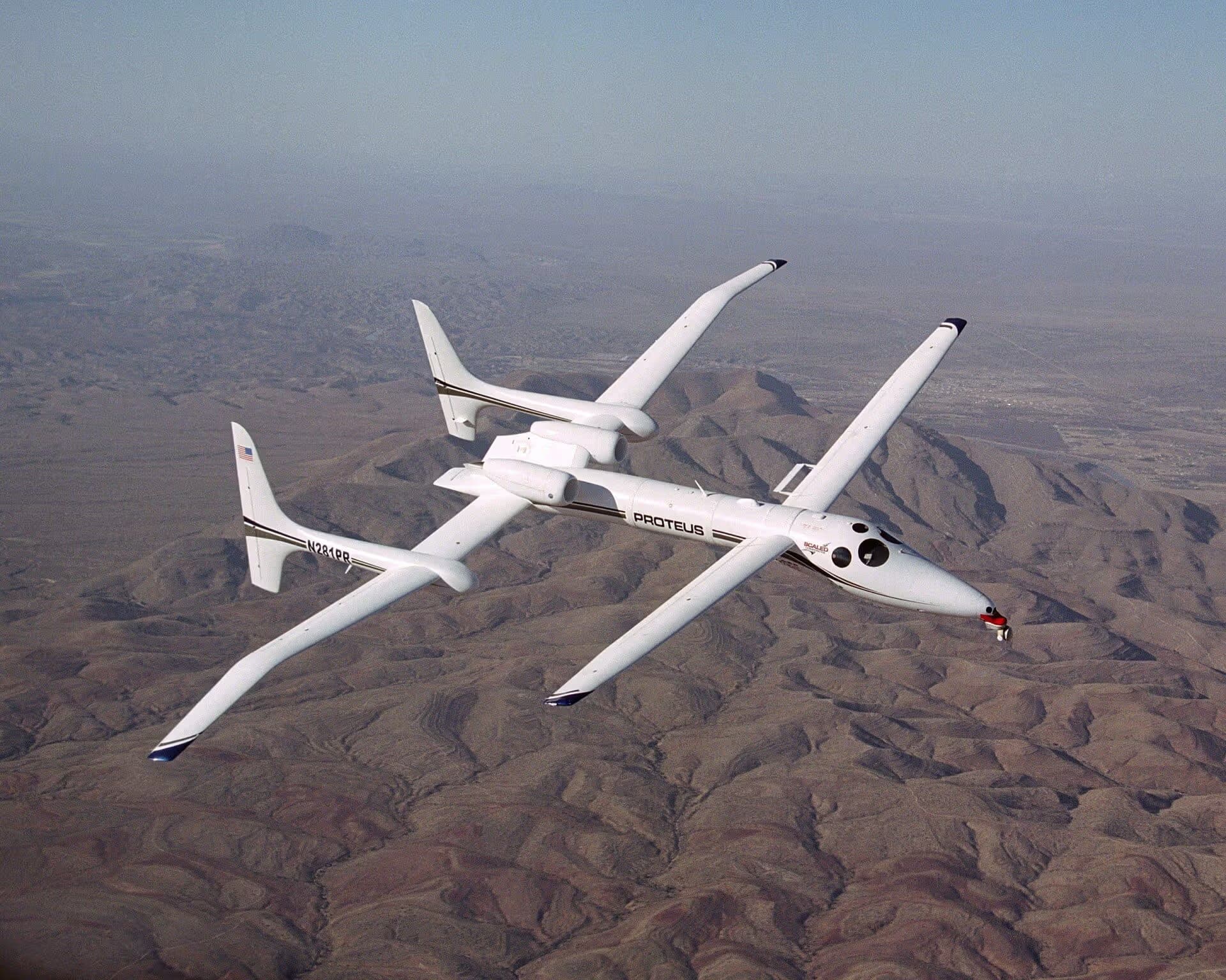 N281PR — Twin-engine aircraft