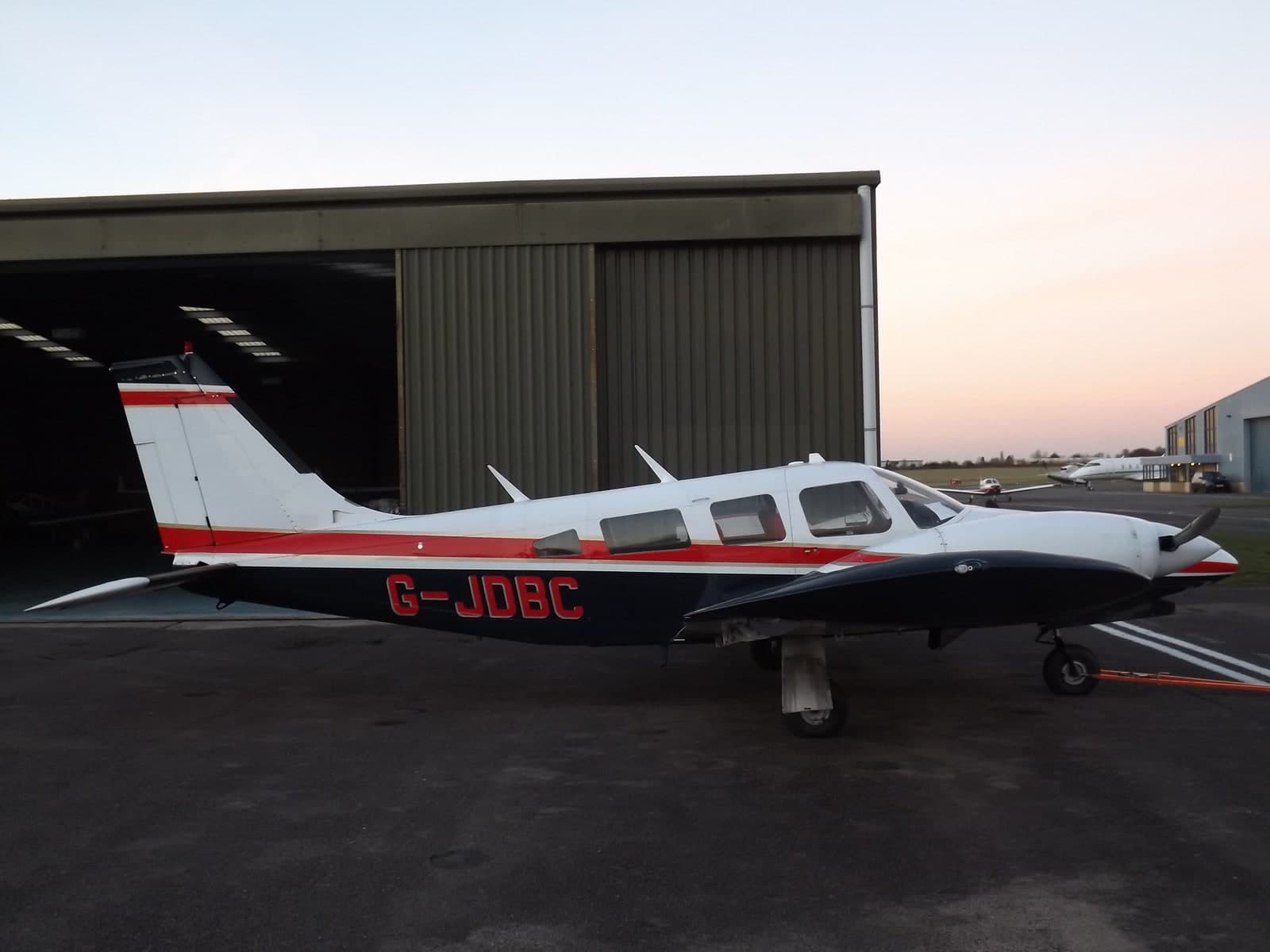 G-JDBC — Twin-engine aircraft