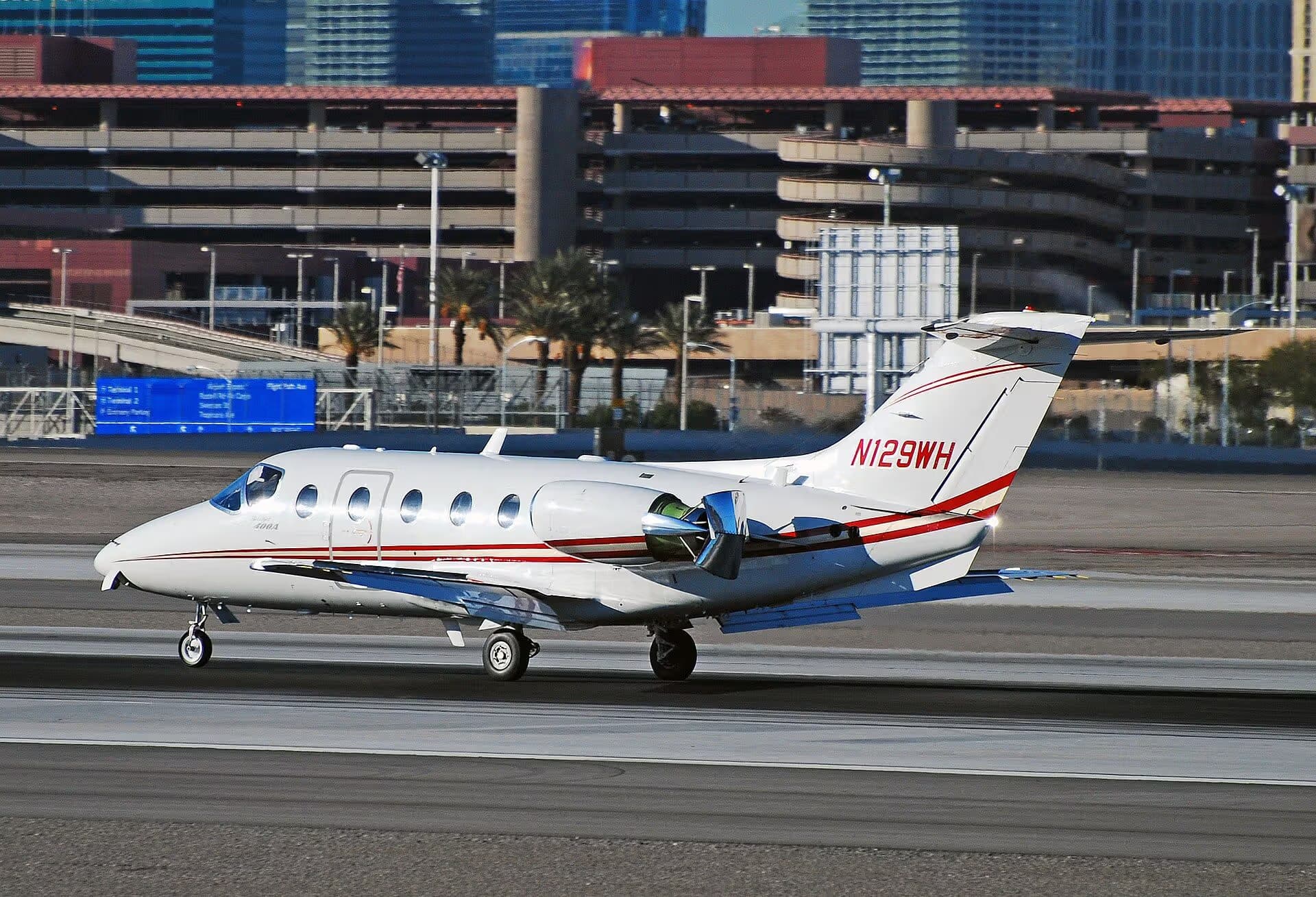 N129WH — Business jet