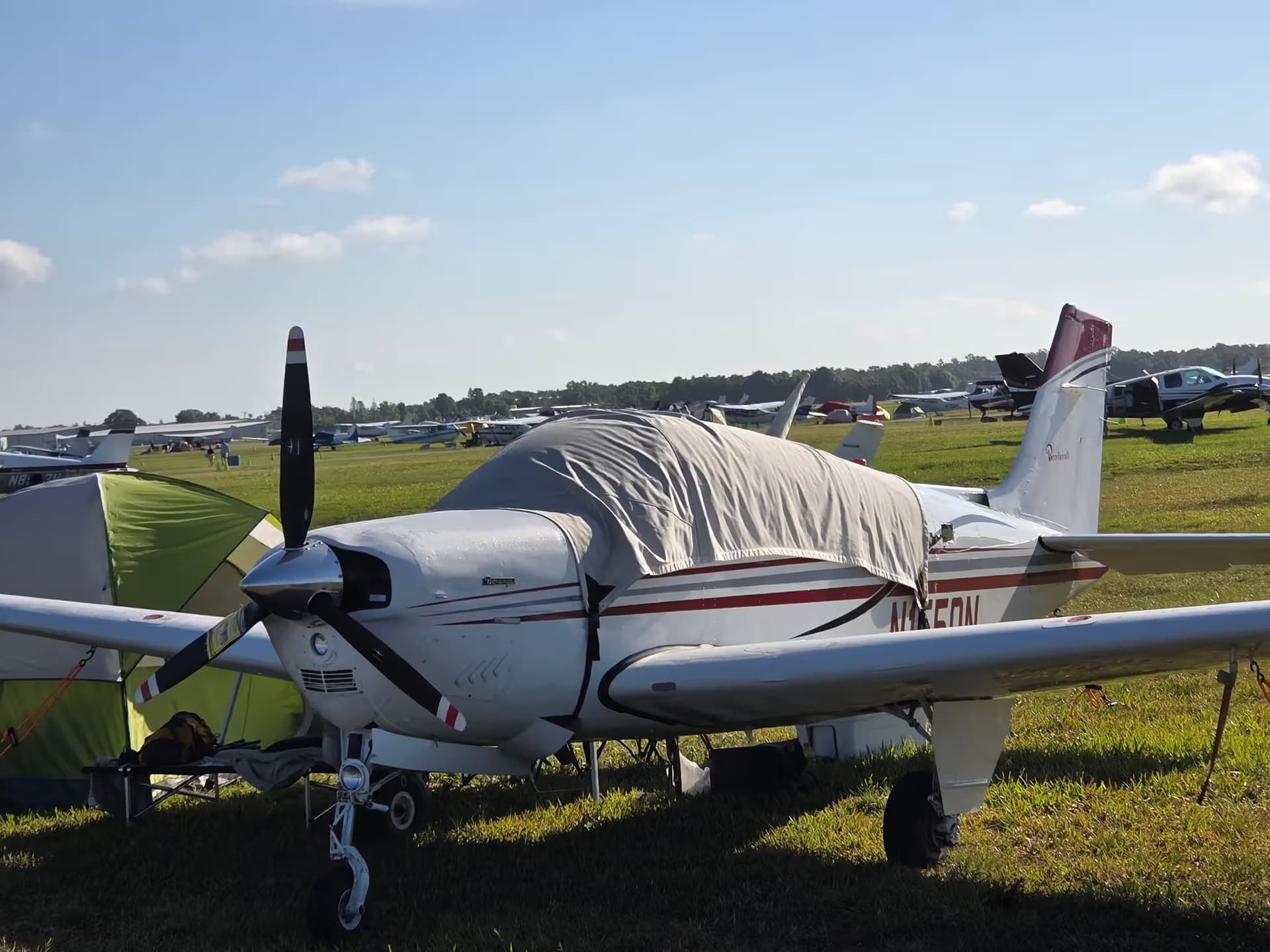 N1550N — Beechcraft Bonanza F33A at Lakeland Linder Intl