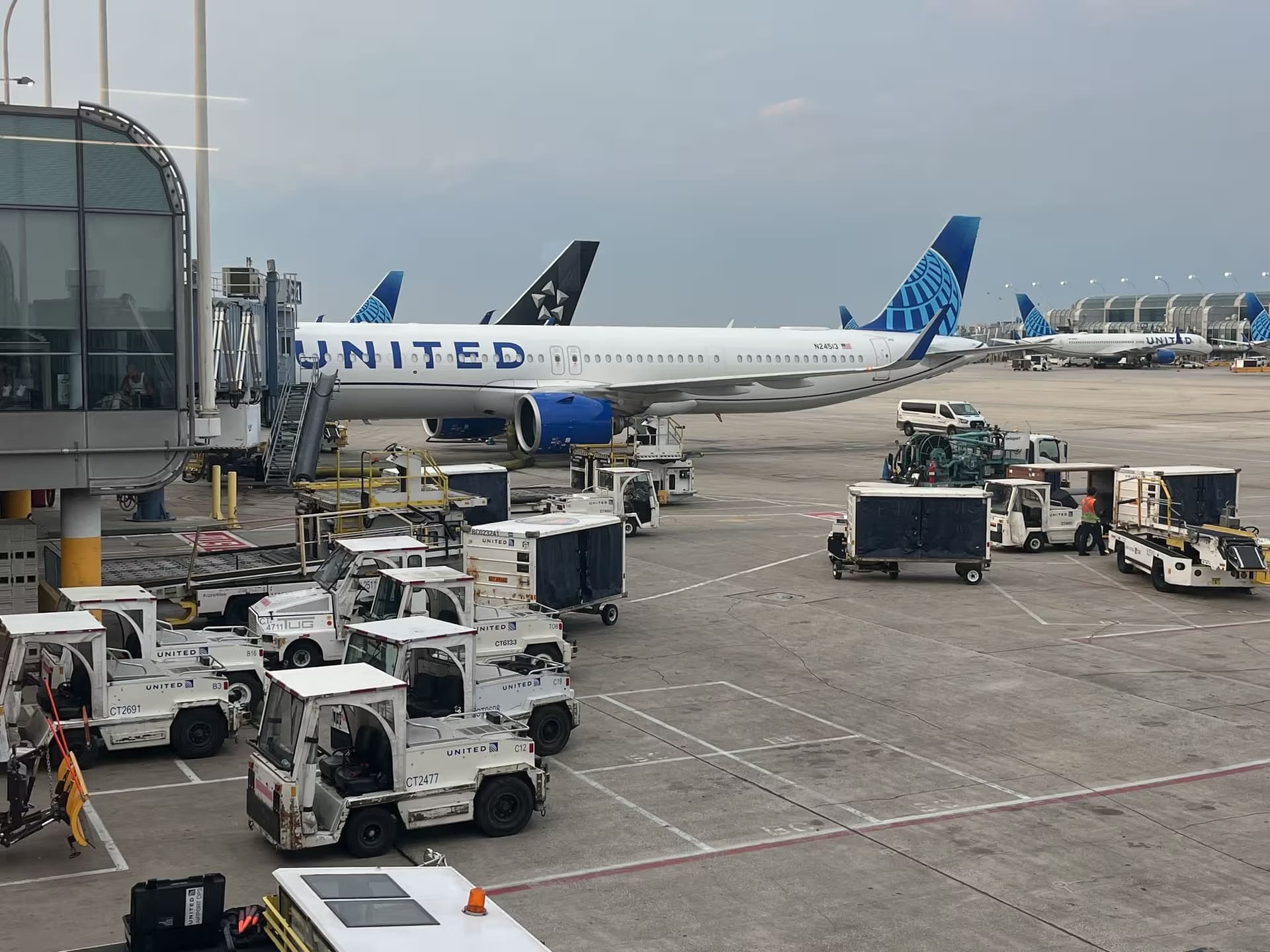 N24513 — 2024 Airbus S A S A321-271NX at Chicago O'Hare International Airport
