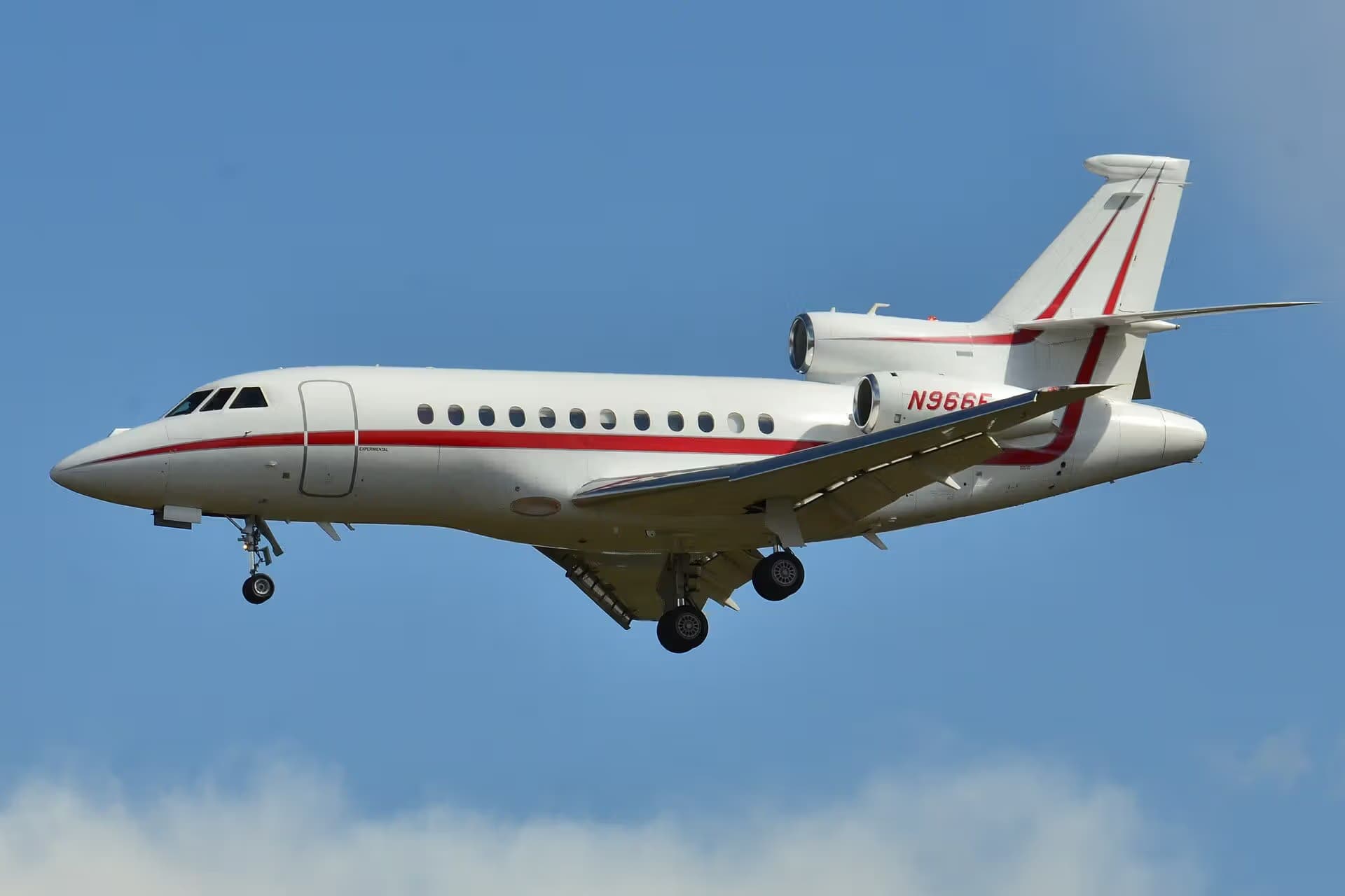 N966E — Business jet