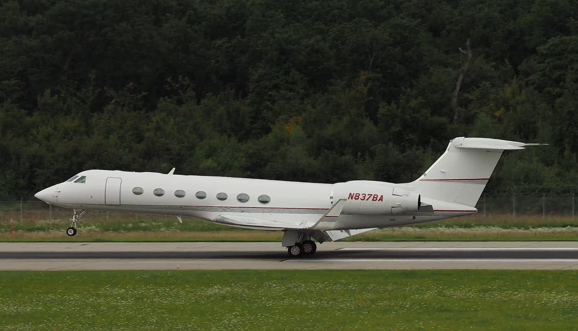 N873BA — Business jet